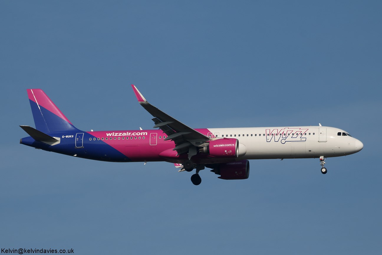 Wizz Air UK A321-NEO G-WUKS
