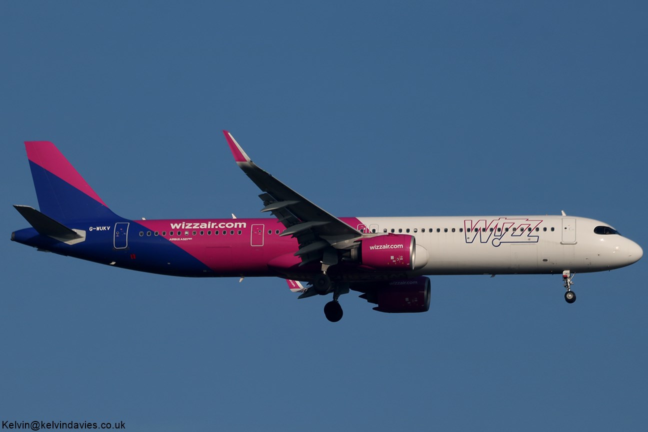 Wizz Air UK A321-NEO G-WUKV