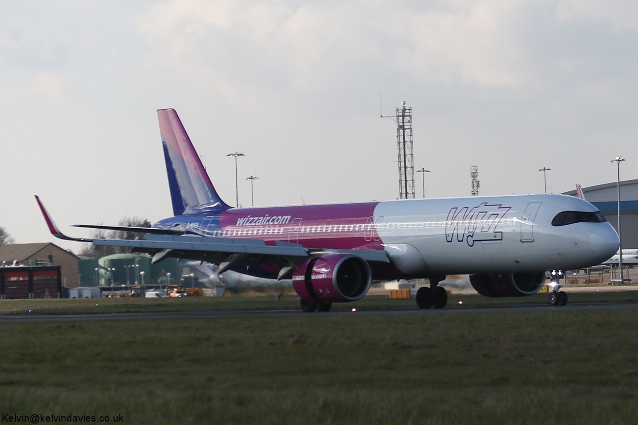 Wizz Air UK A321 NEO G-WUKX
