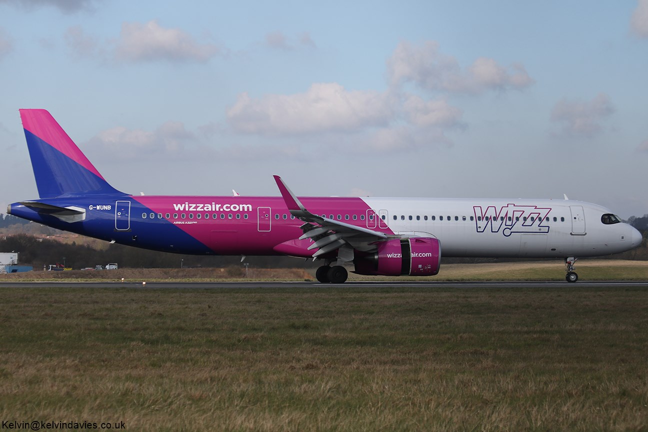 Wizz Air UK A321 NEO G-WUNB