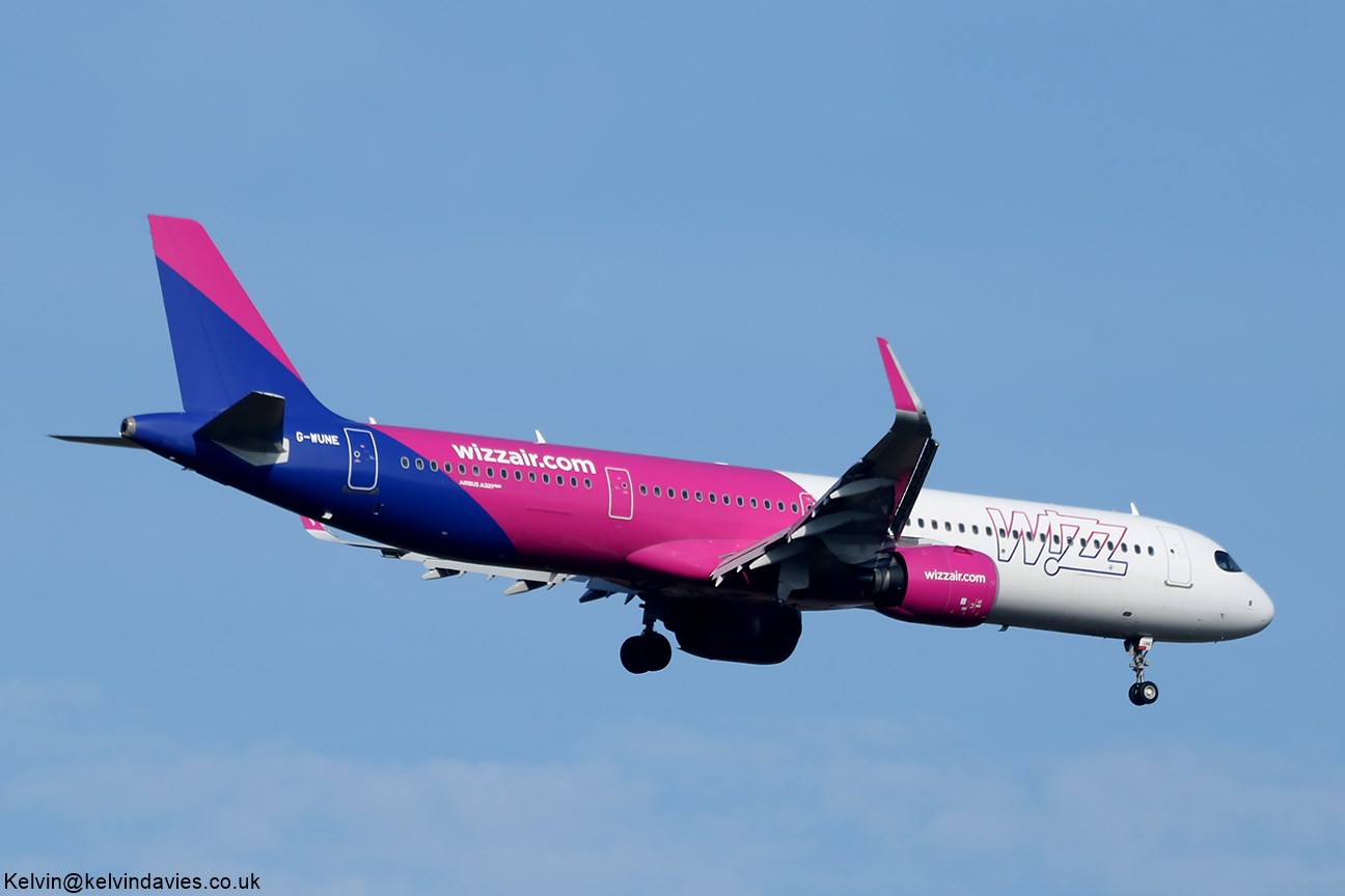 Wizz Air UK A321-NEO G-WUNE