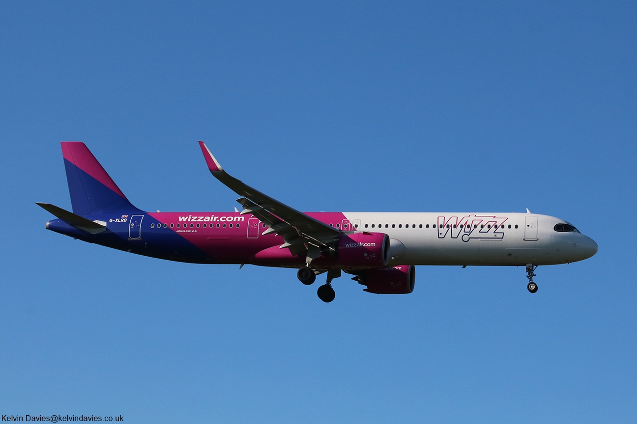 Wizzair UK A321NEO G-XLRB