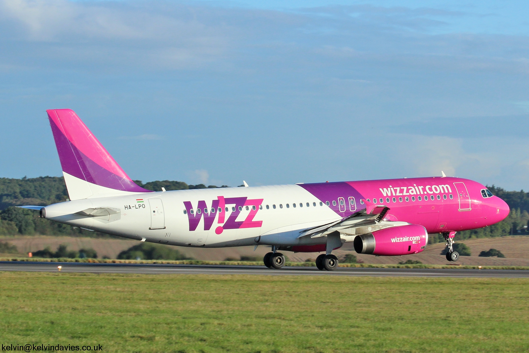 Wizz Air A320 HA-LPO