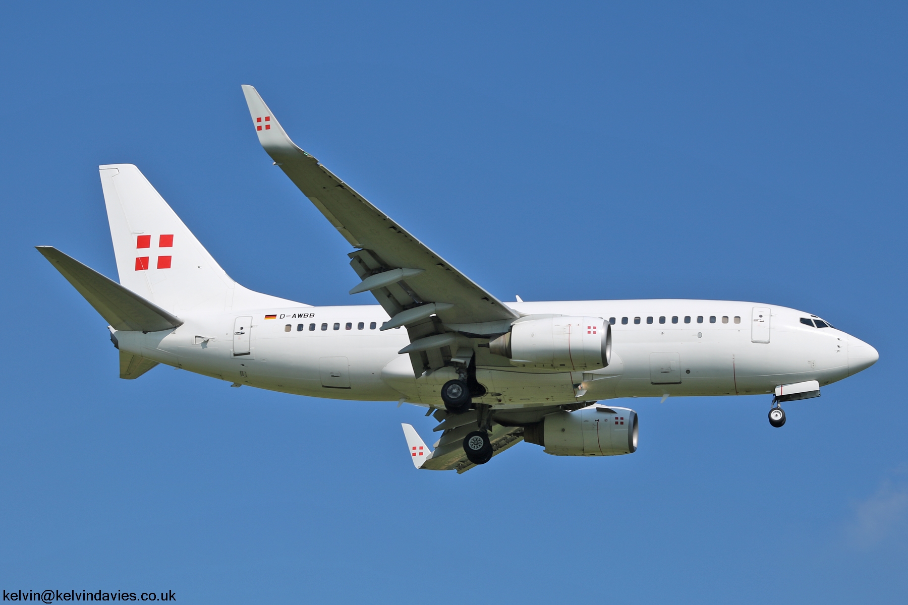 PrivatAir Germany 737NG BBJ D-AWBB
