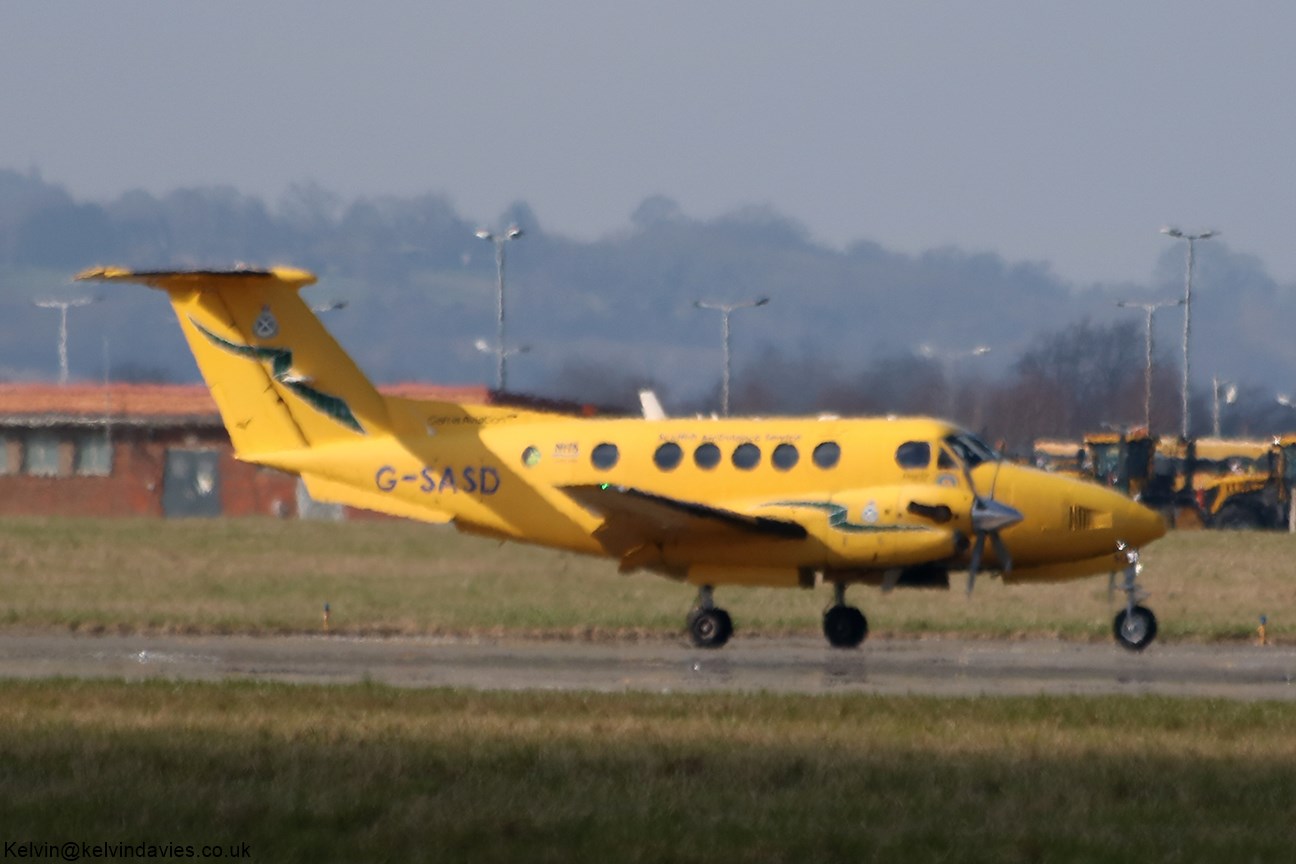 Scottish Amb Svice King Air-B200C G-SASD