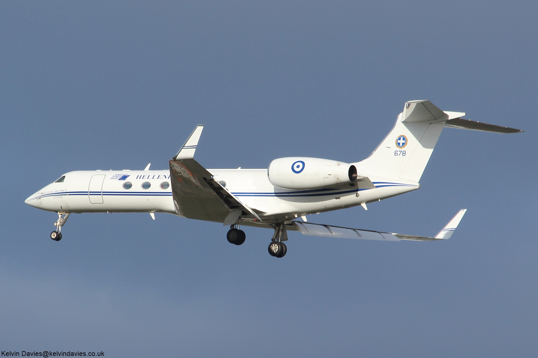 Greek government Gulfstream GV 678