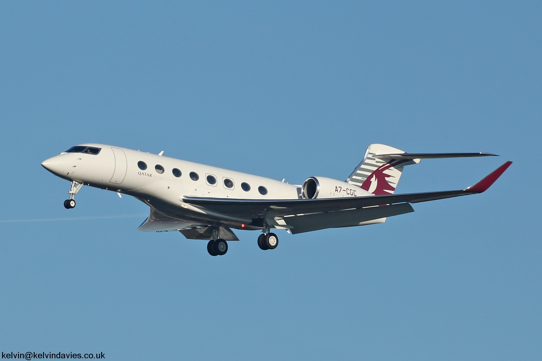 Qatar Executive G650-ER A7-CGC