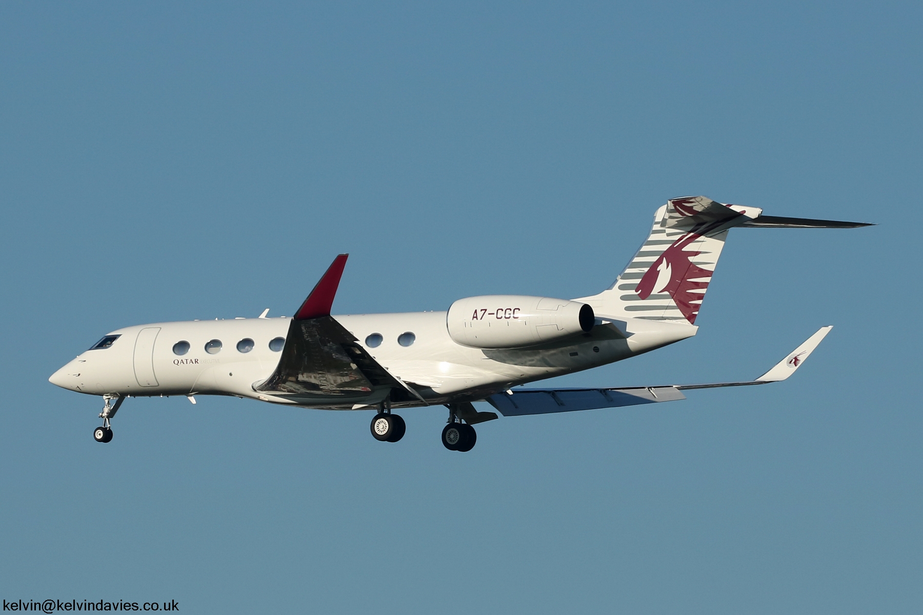 Qatar Executive G650-ER A7-CGC