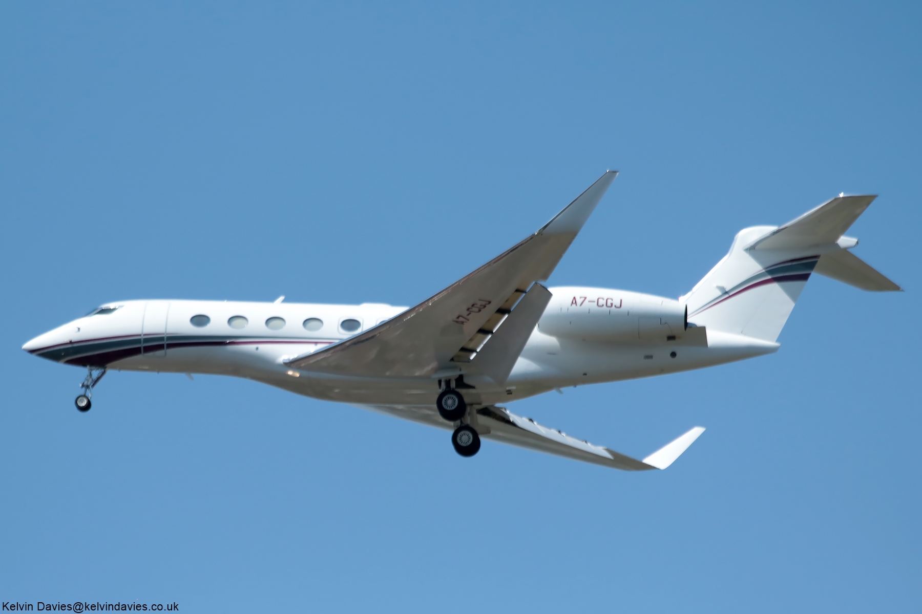 Qatar Executive Gulfstream G650 A7-CGJ