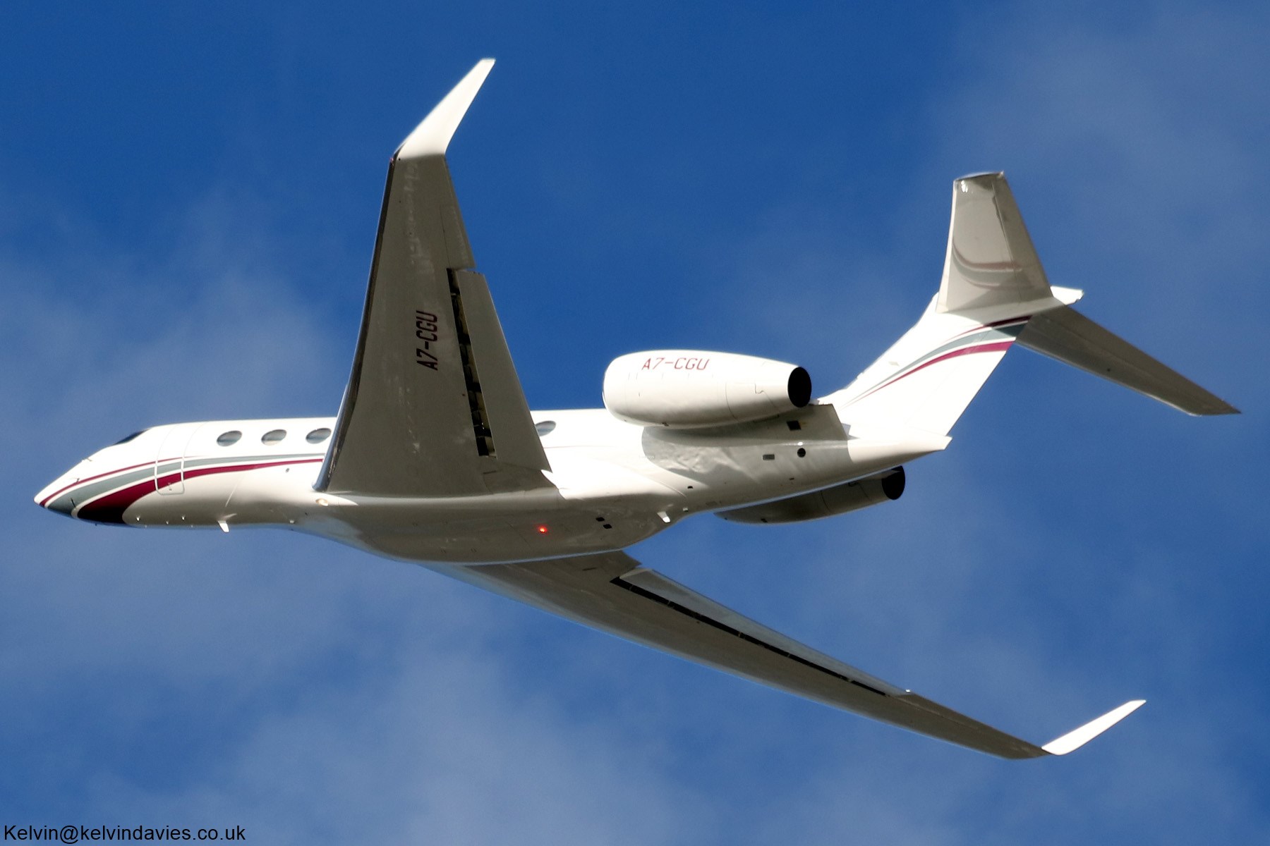 Qatar Executive G650 A7-CGU