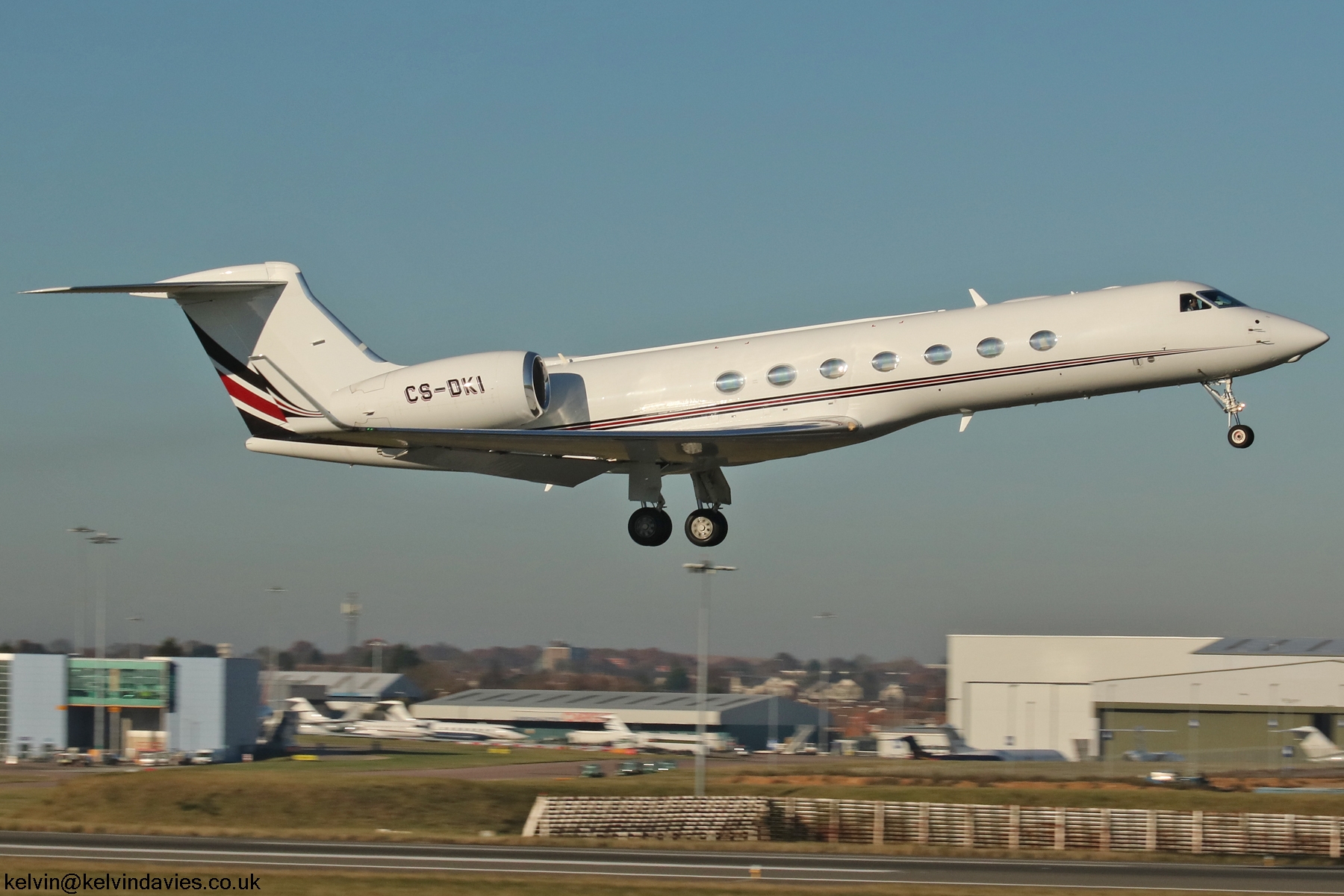 Net Jets Europe Gulfstream G550 CS-DKI
