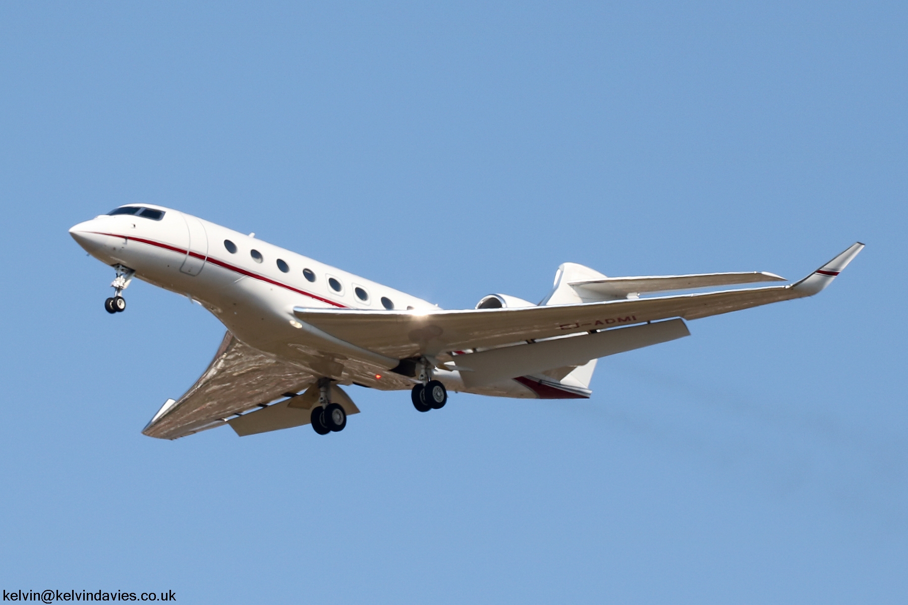 Gain Jet Gulfstream G650 EJ-ADMI