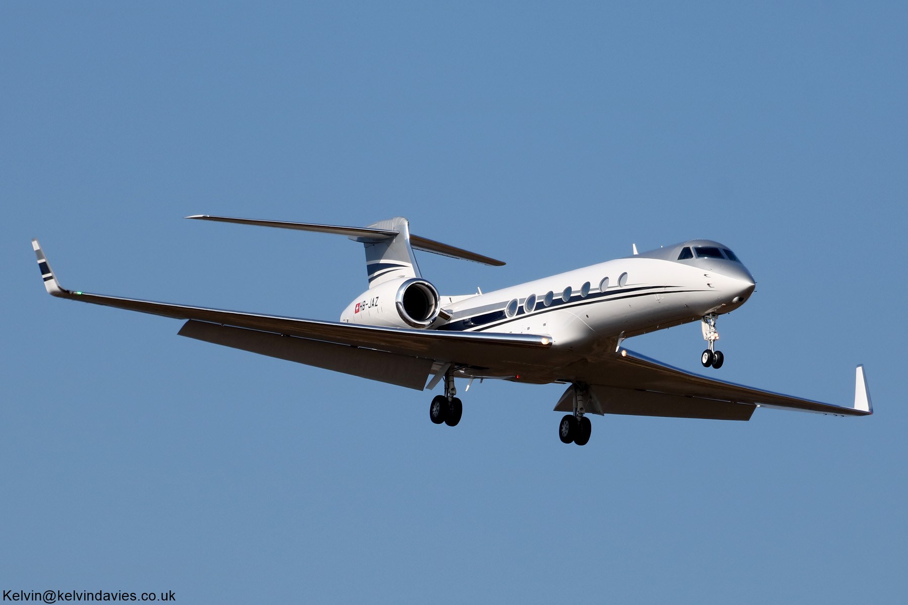 Jet Aviation Business G550 HB-JAZ