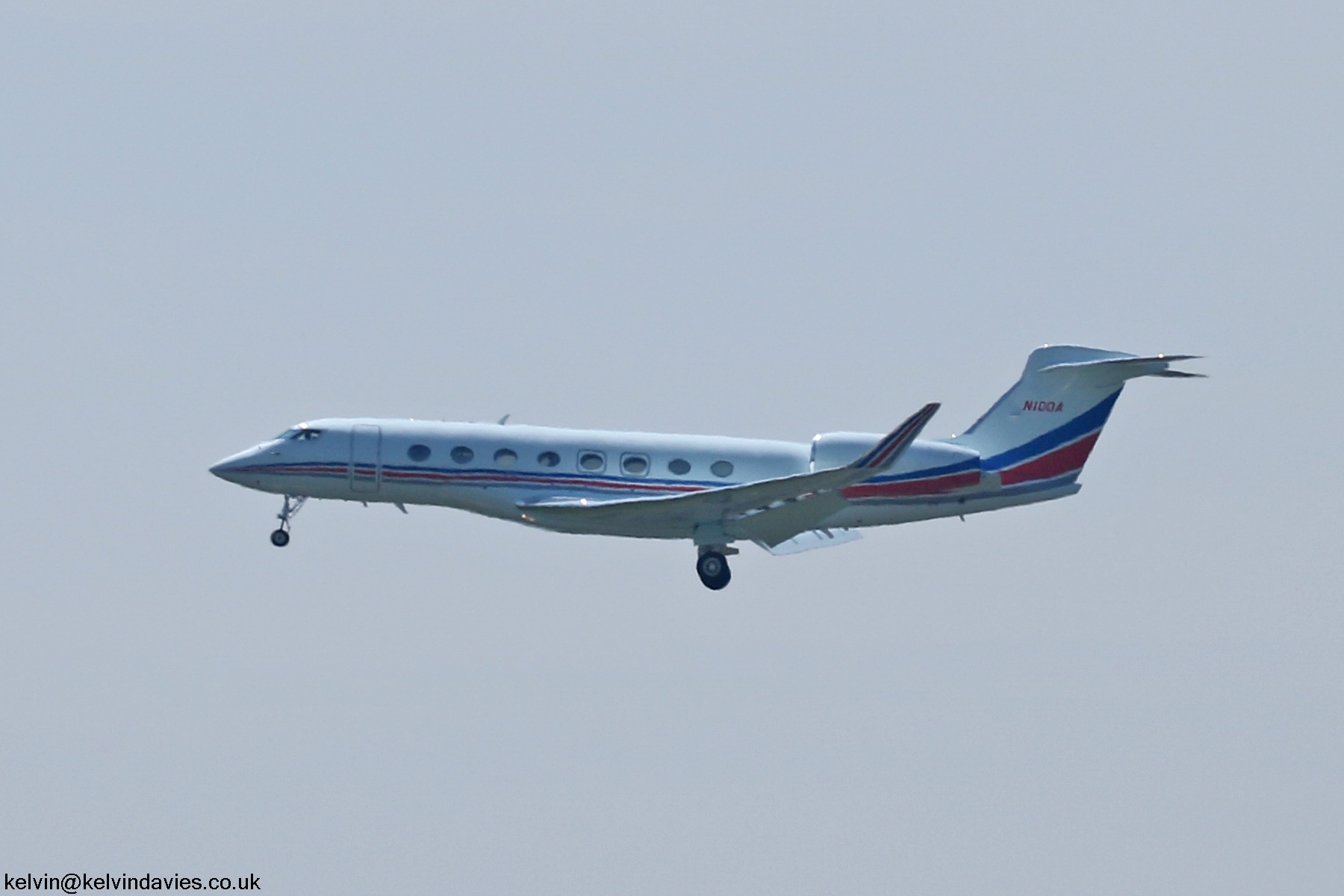 Exxon Mobil Corp Gulfstream G650 N100A