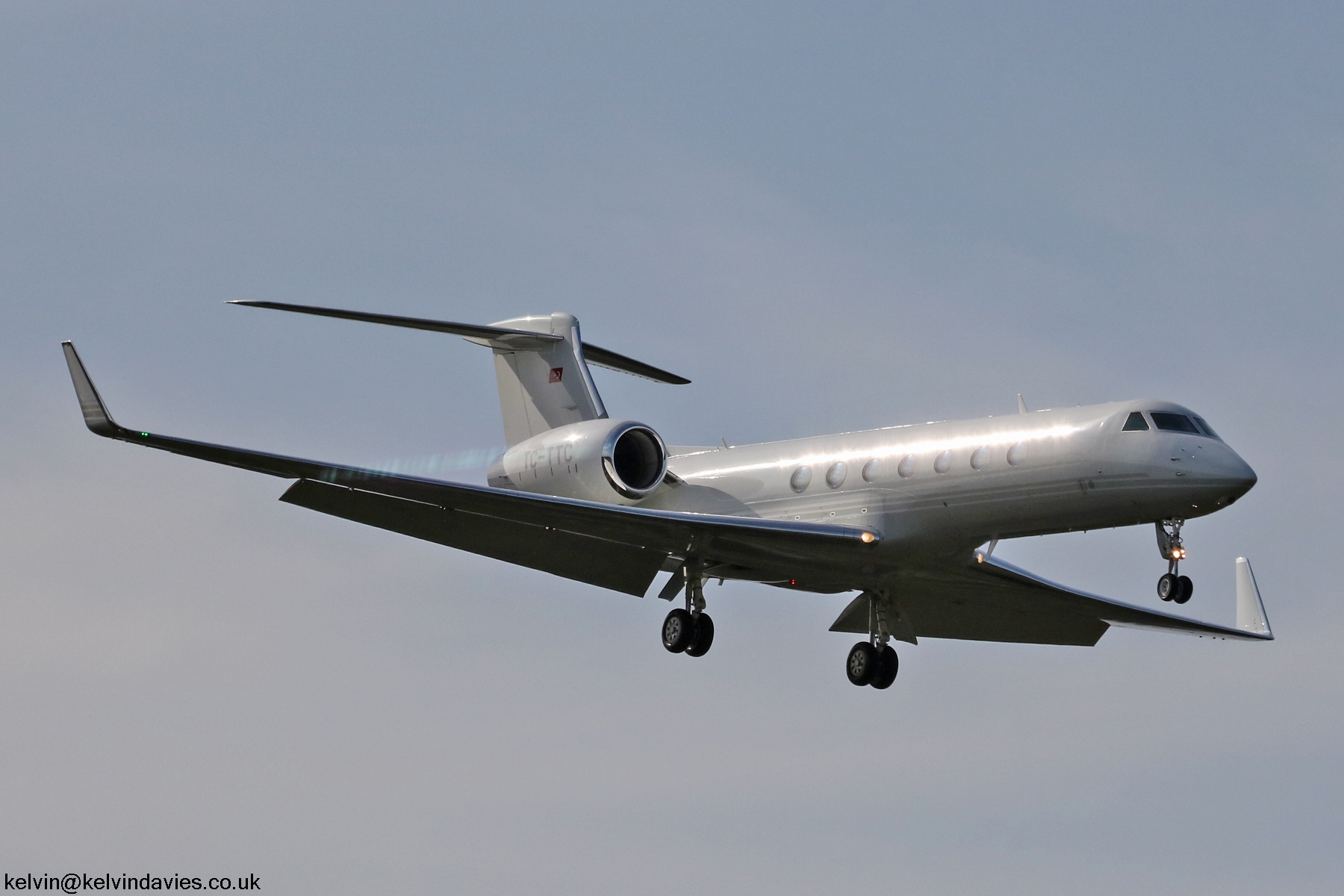 Ciner Hava Tas Gulfstream G550 TC-TTC