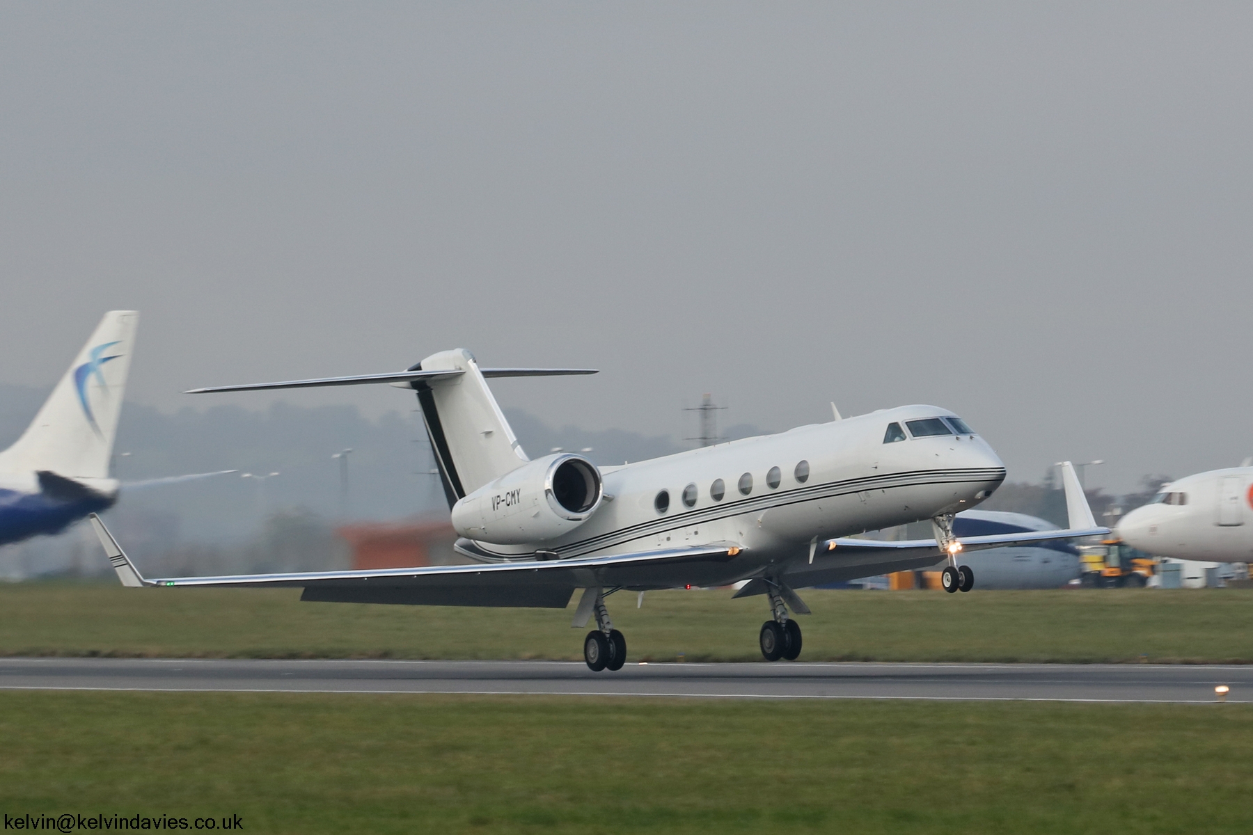 Jet Aviation Business Jets G450 VP-CMY