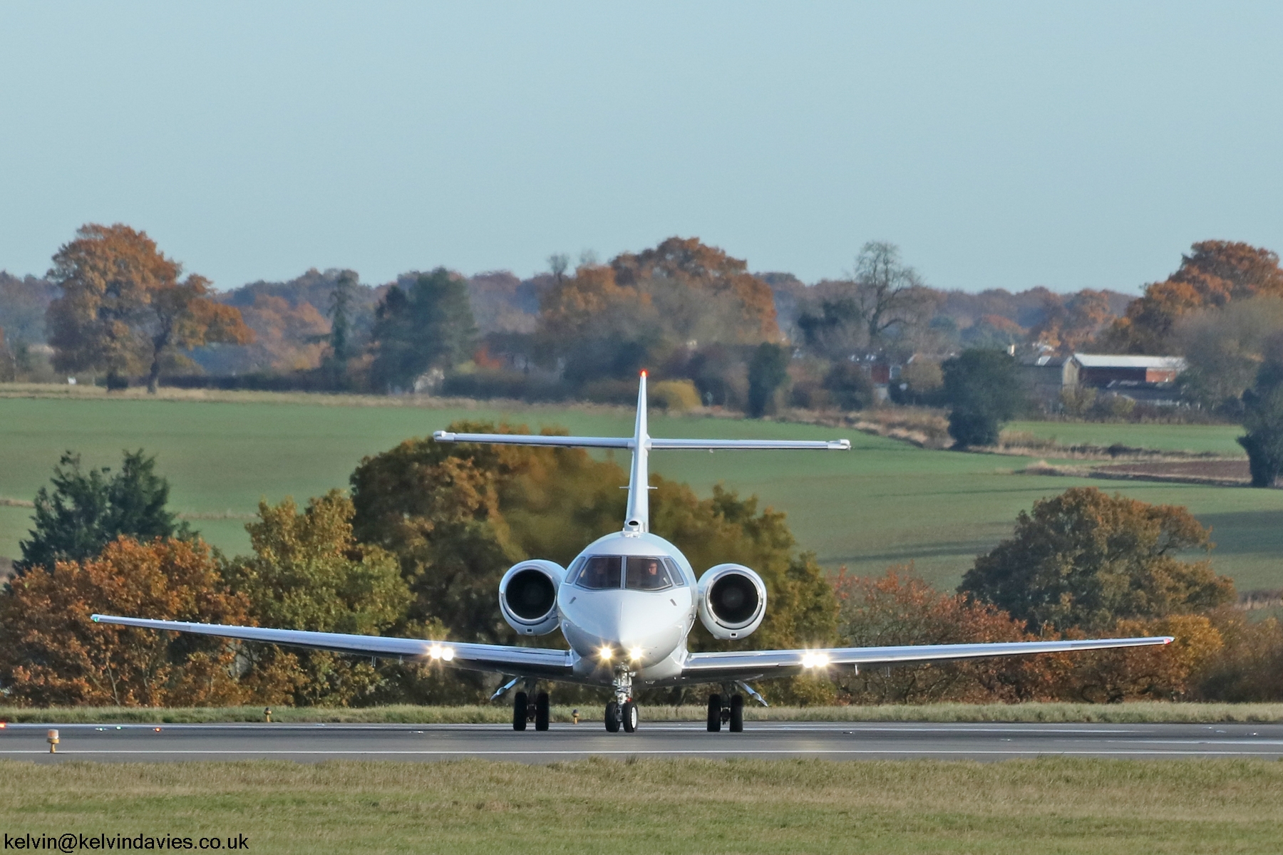 Hawker 750 G-TWIY