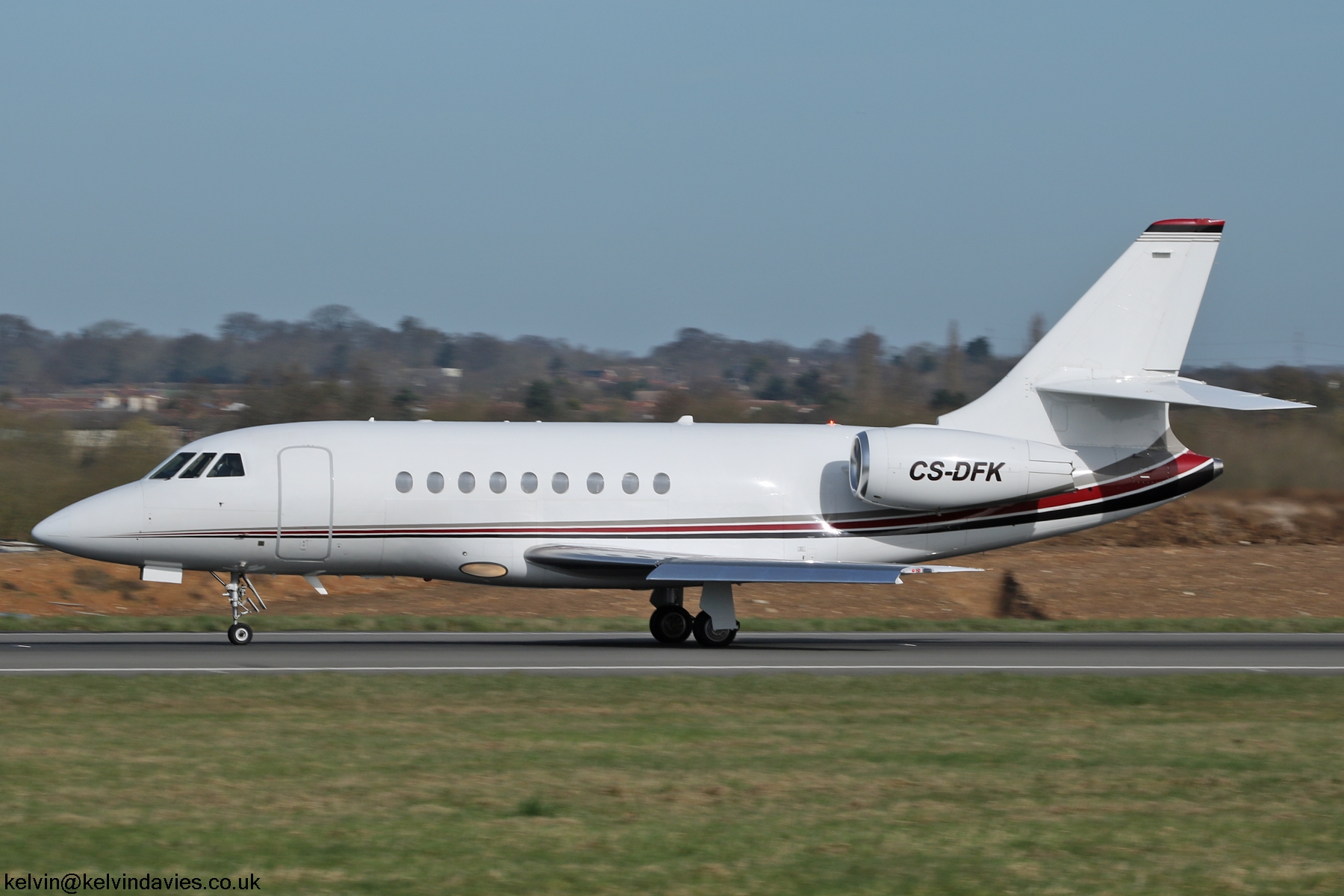 NetJets Europe Falcon 2000EX CS-DFK