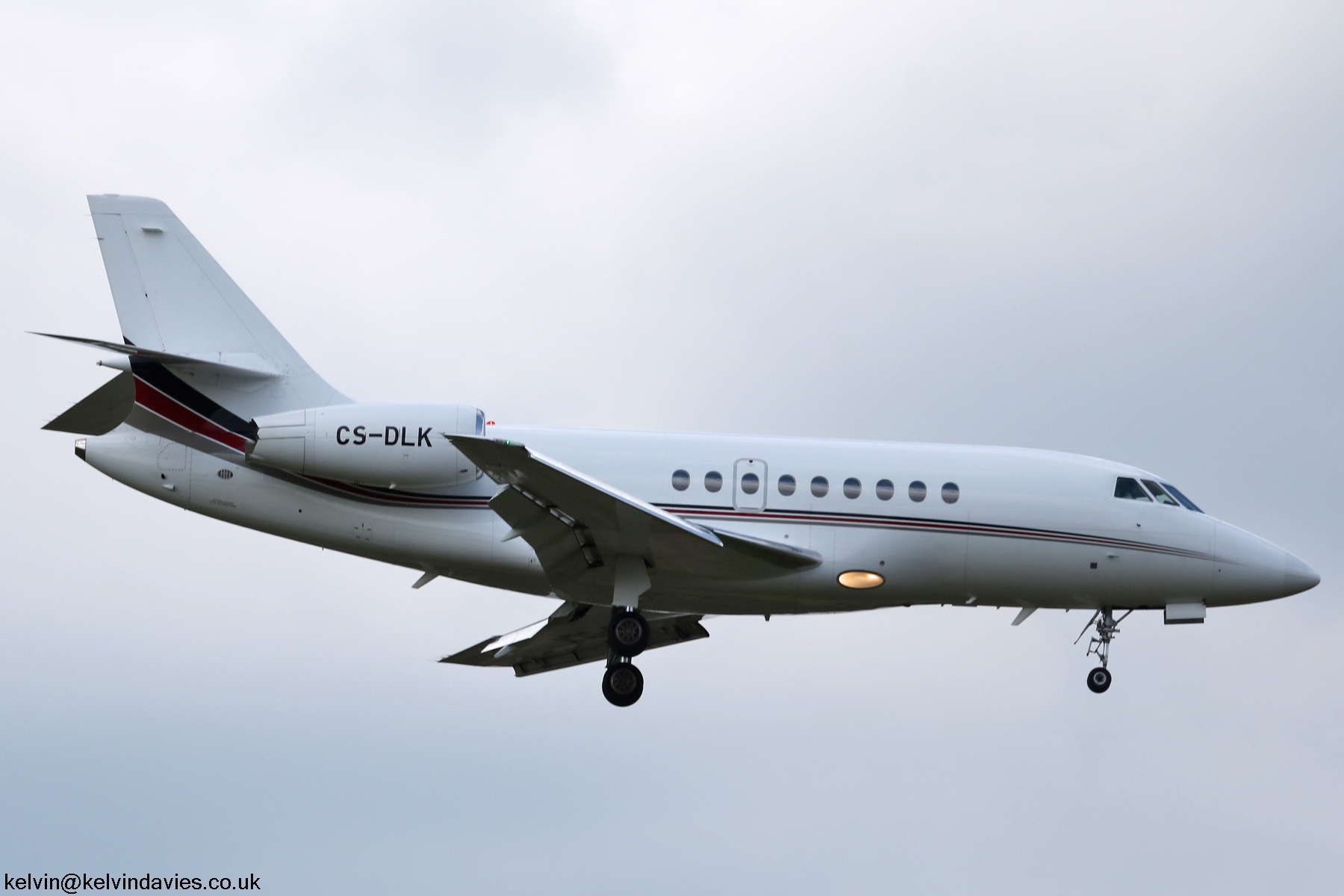 NetJets Europe Falcon 2000EX CS-DLK