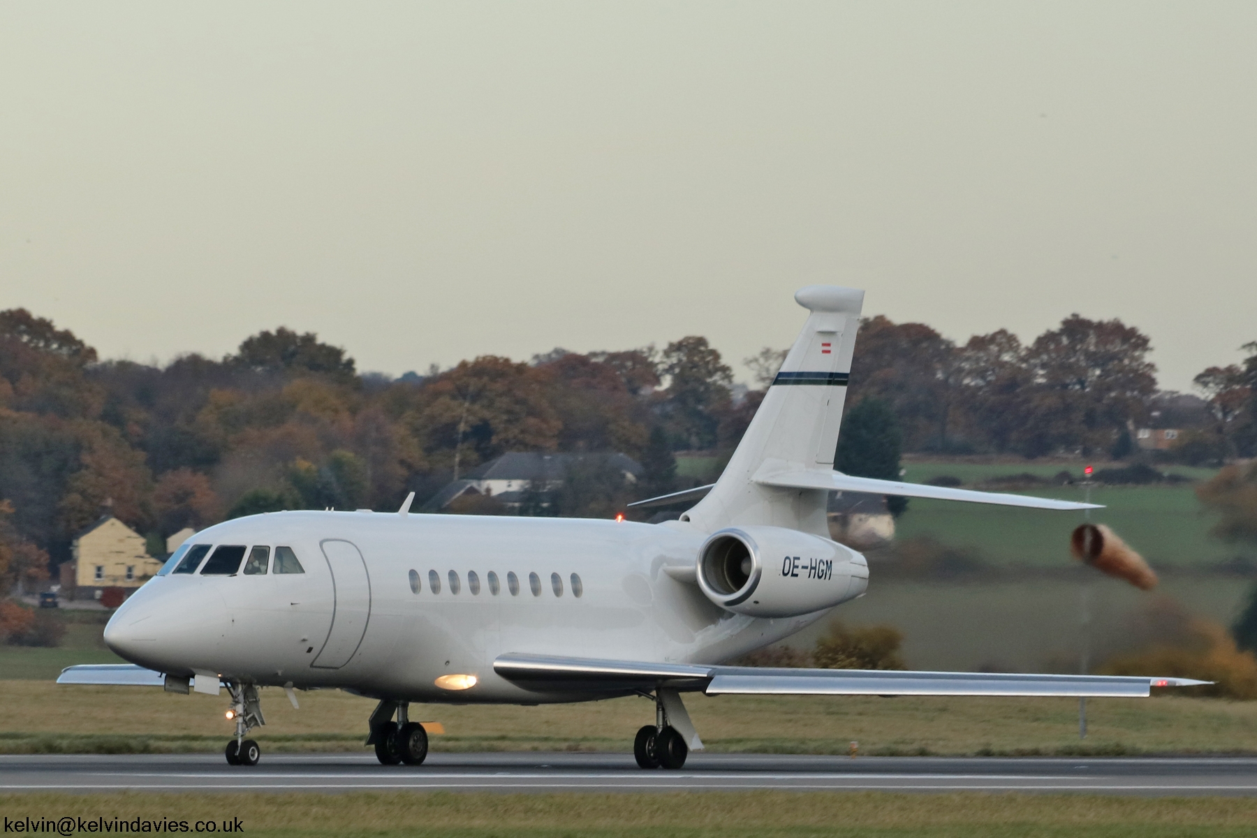 Falcon 2000EX OE-HGM