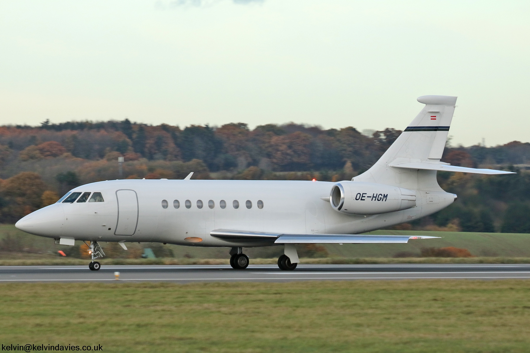 Falcon 2000EX OE-HGM