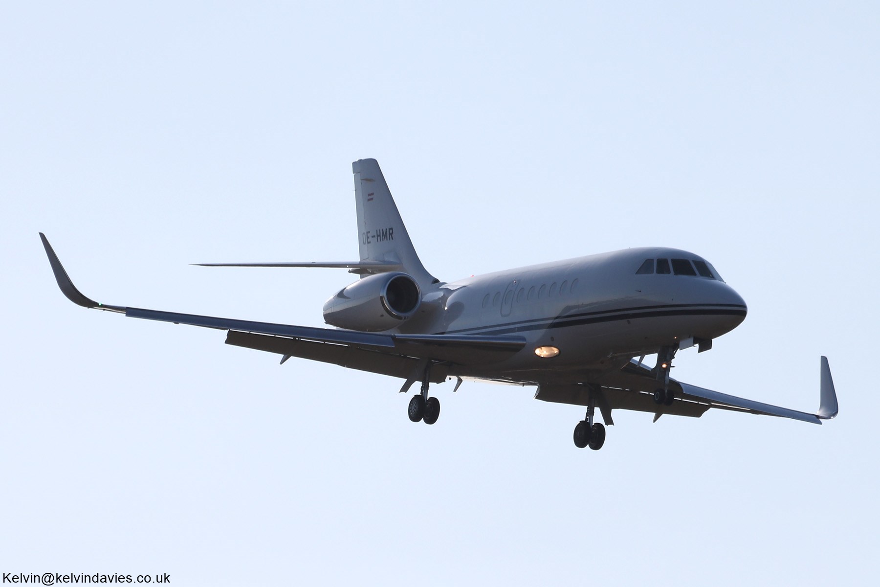 MHS Aviation GmbH Falcon 2000LX OE-HMR