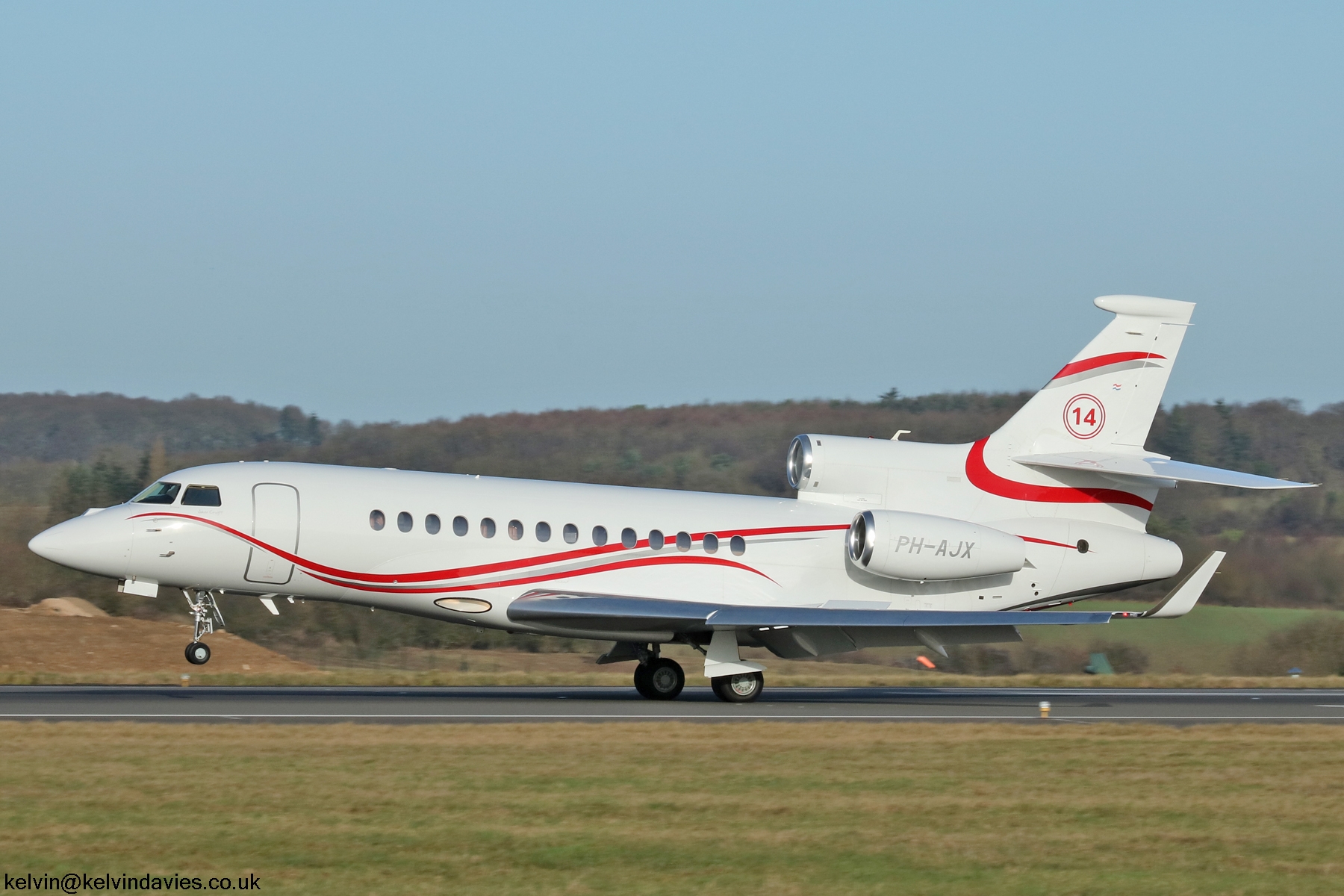 Falcon 7X PH-AJX