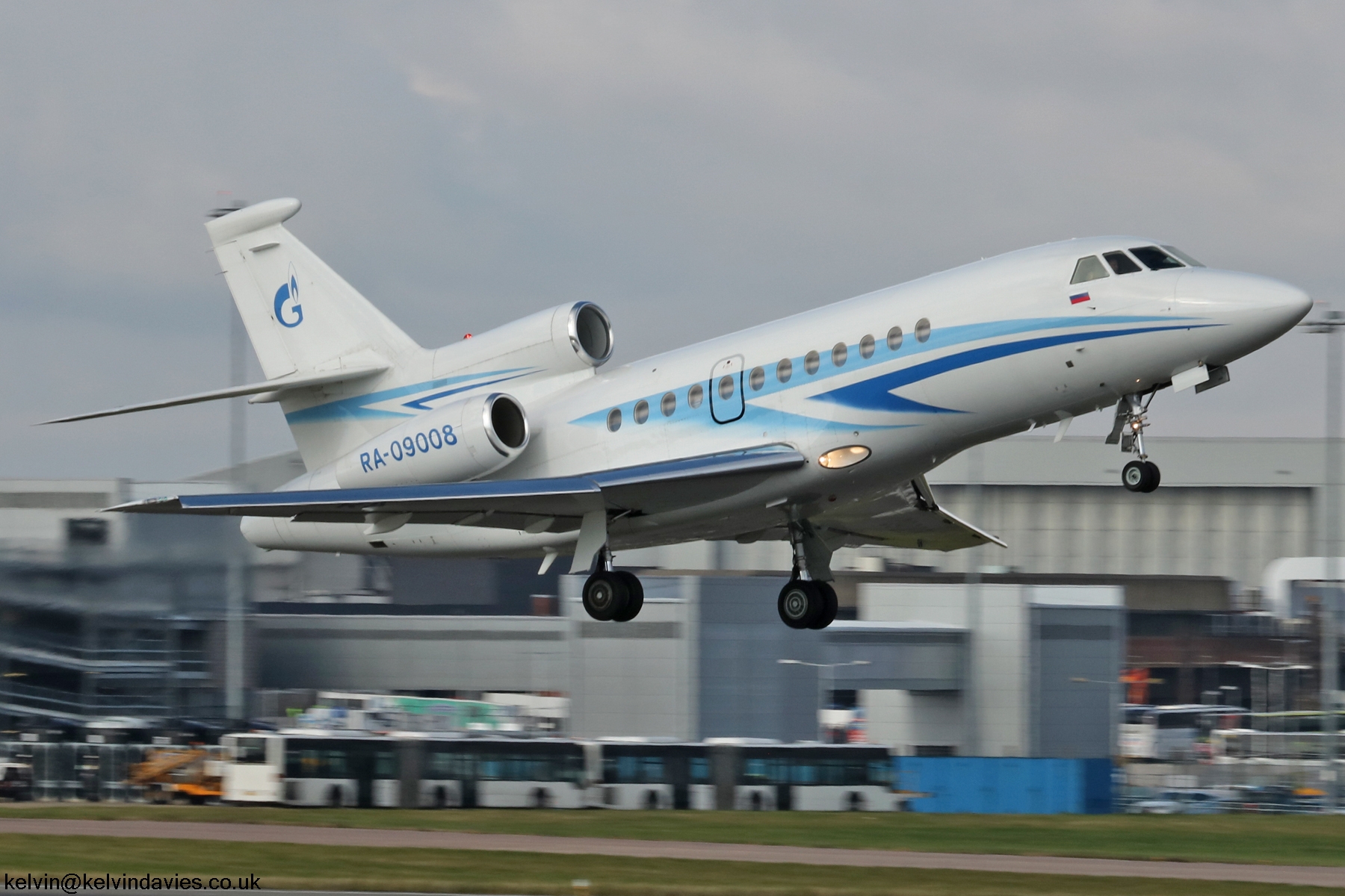 Gazpromavia Falcon 900EX RA-09008