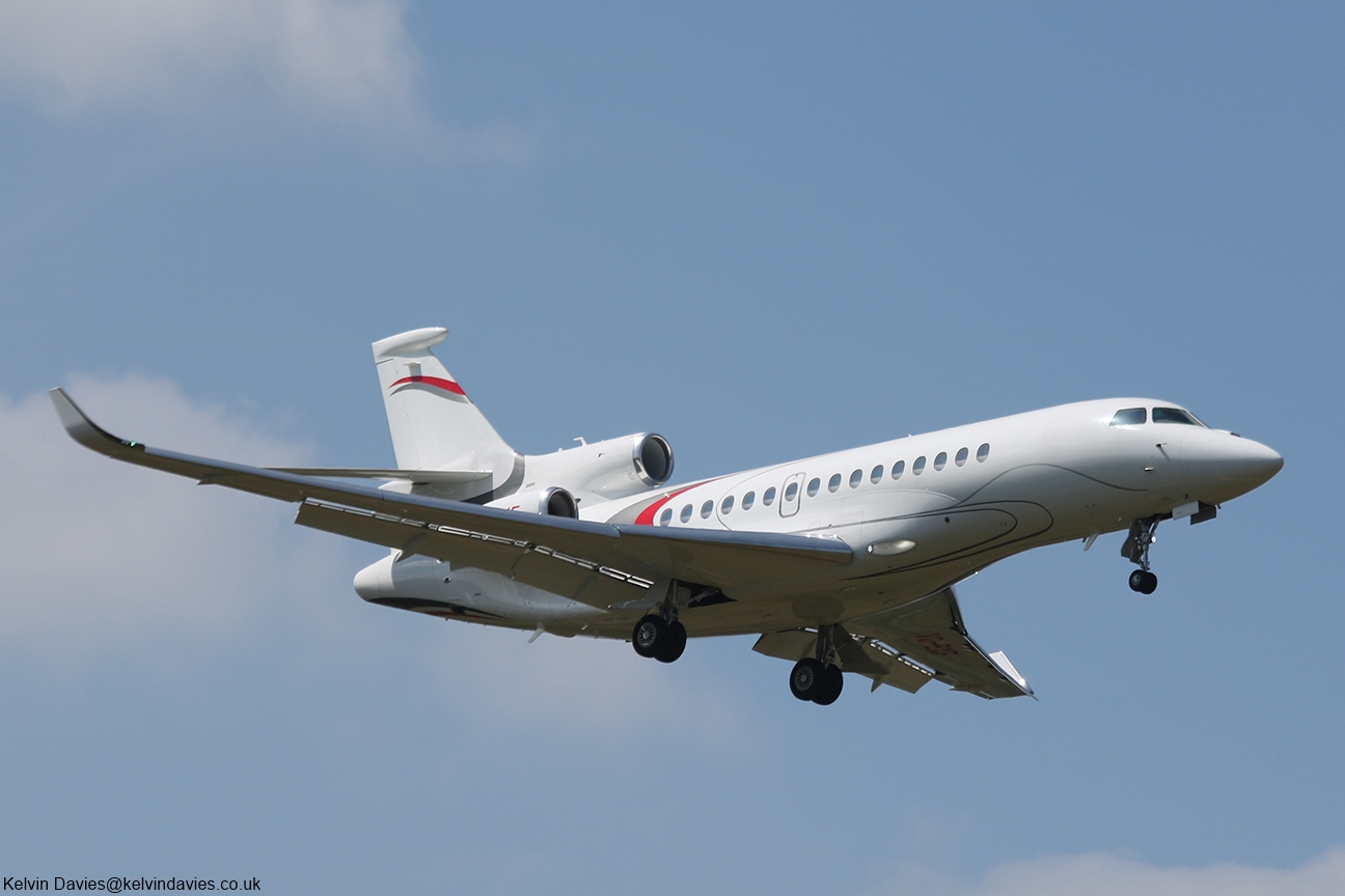 Shell Aircraft Ltd Falcon 8X VQ-BXF