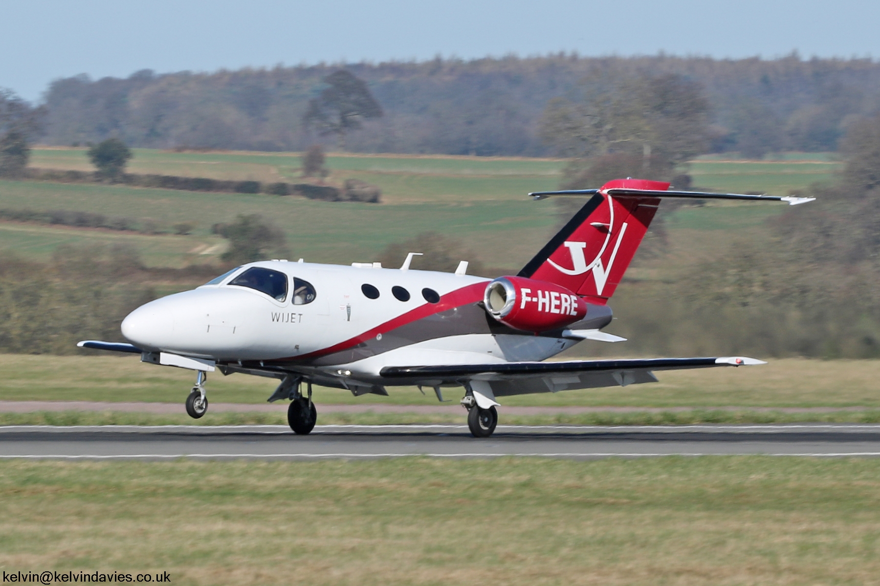 Wijet Citation Mustang F-HERE