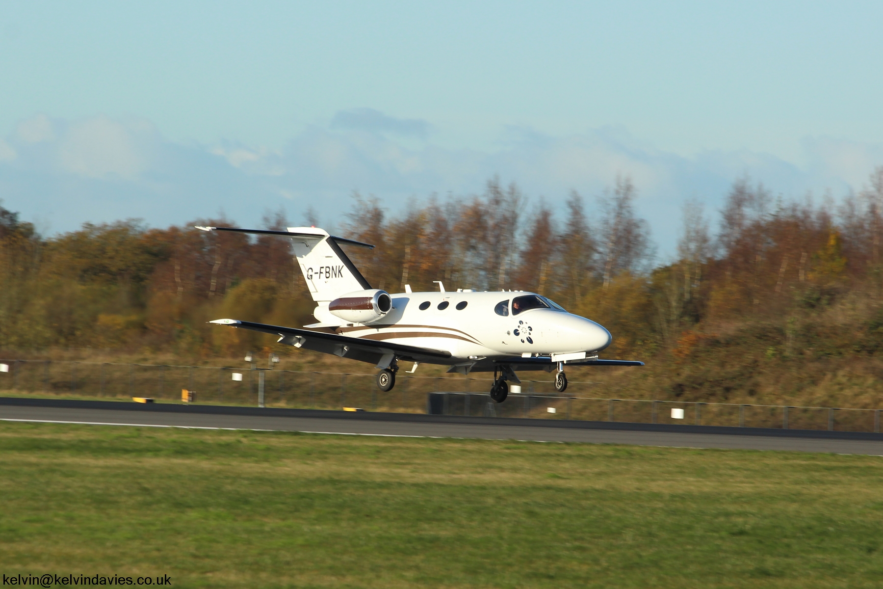 Blink Cessna Citation Mustang G-FBNK