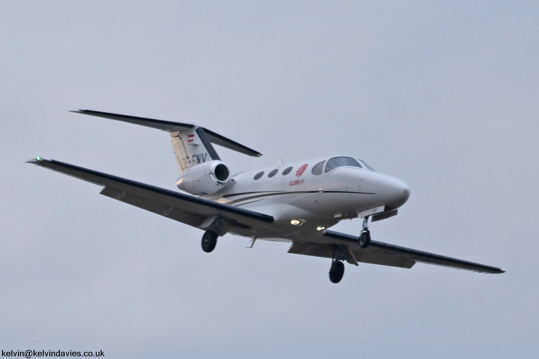 GlobeAir AG Citation Mustang OE-FNV