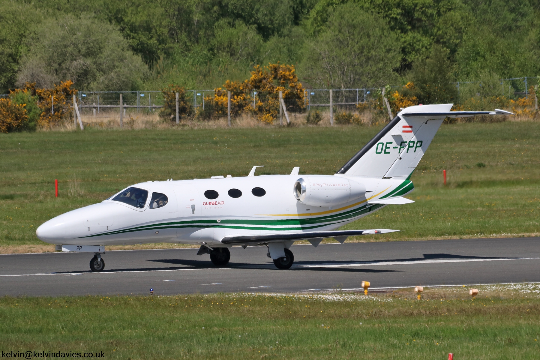 GlobeAir AG Citation Mustang OE-FPP