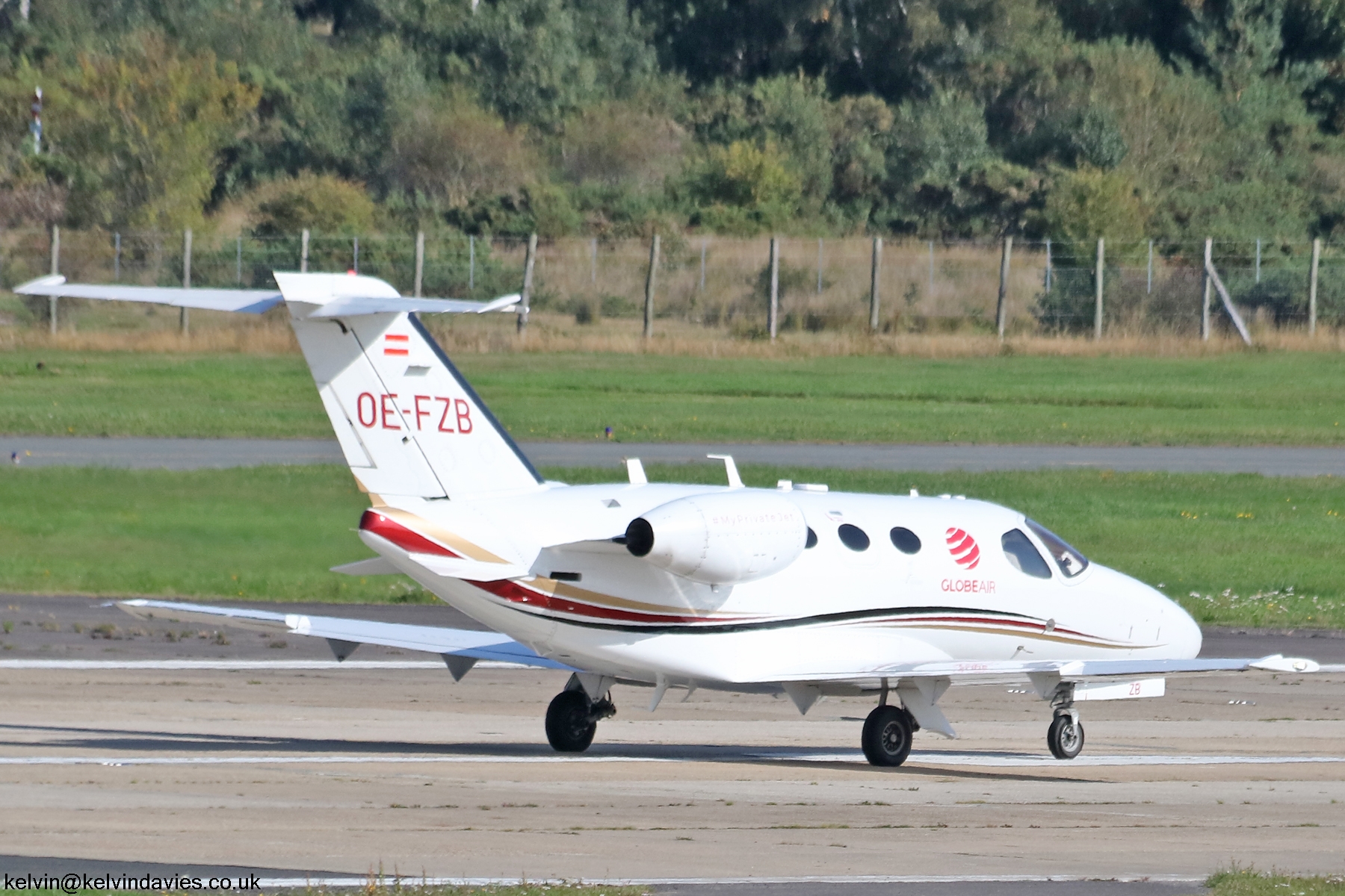 Globe Air AG Citation Mustang OE-FZB