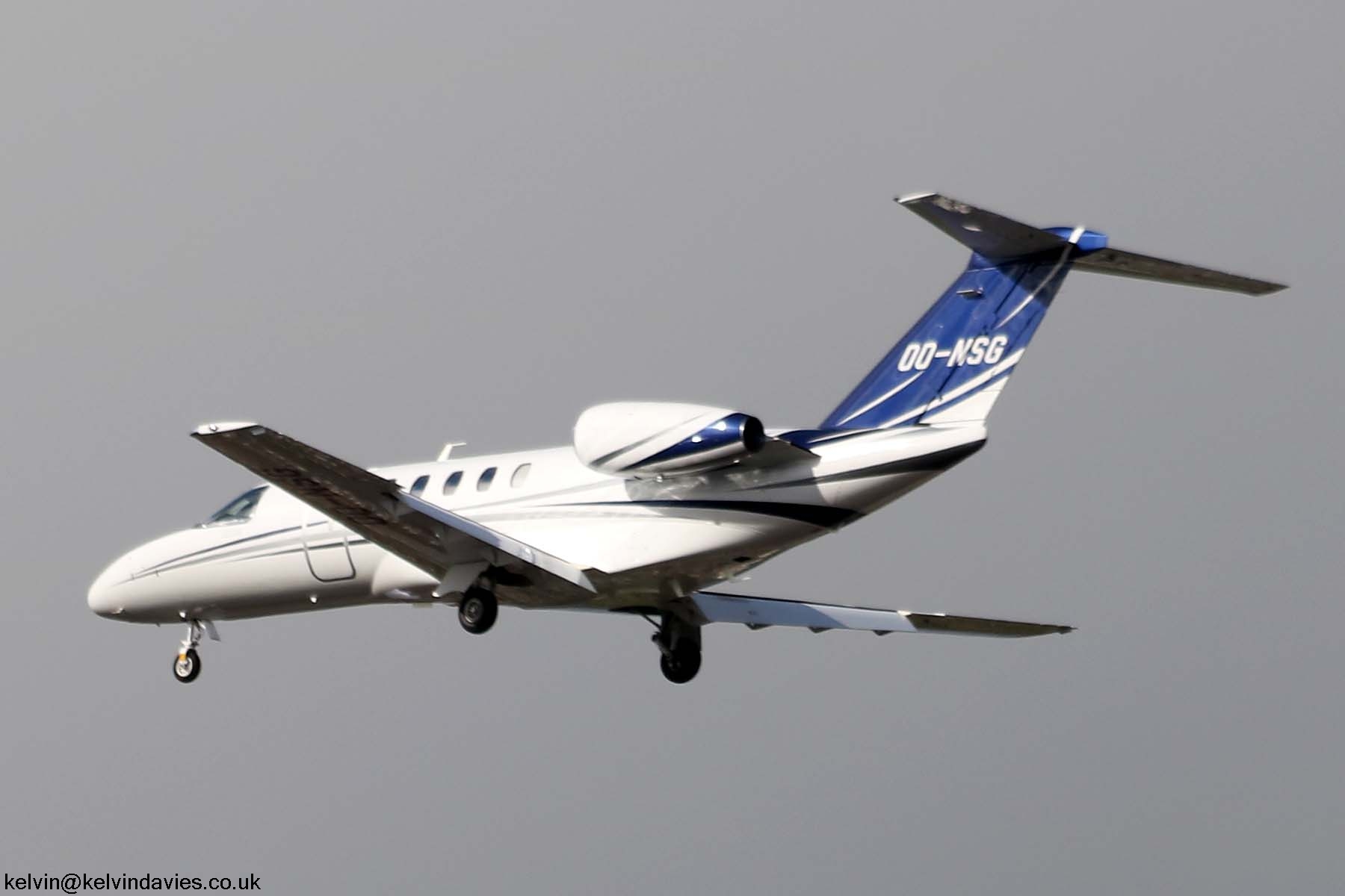 Luxaviation Belgium Citation CJ4 OO-NSG