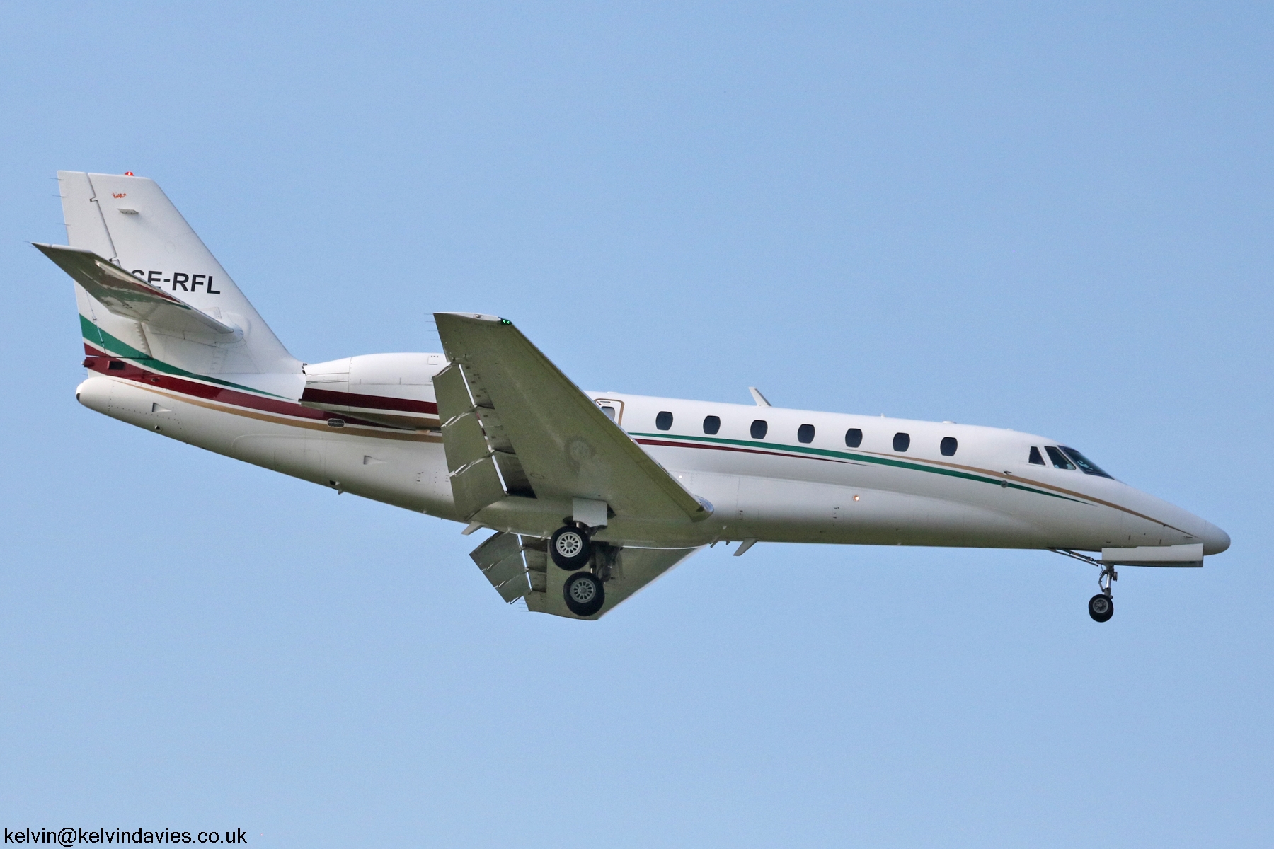 EFS European Flight Svc Citation Sovereign SE-RFL