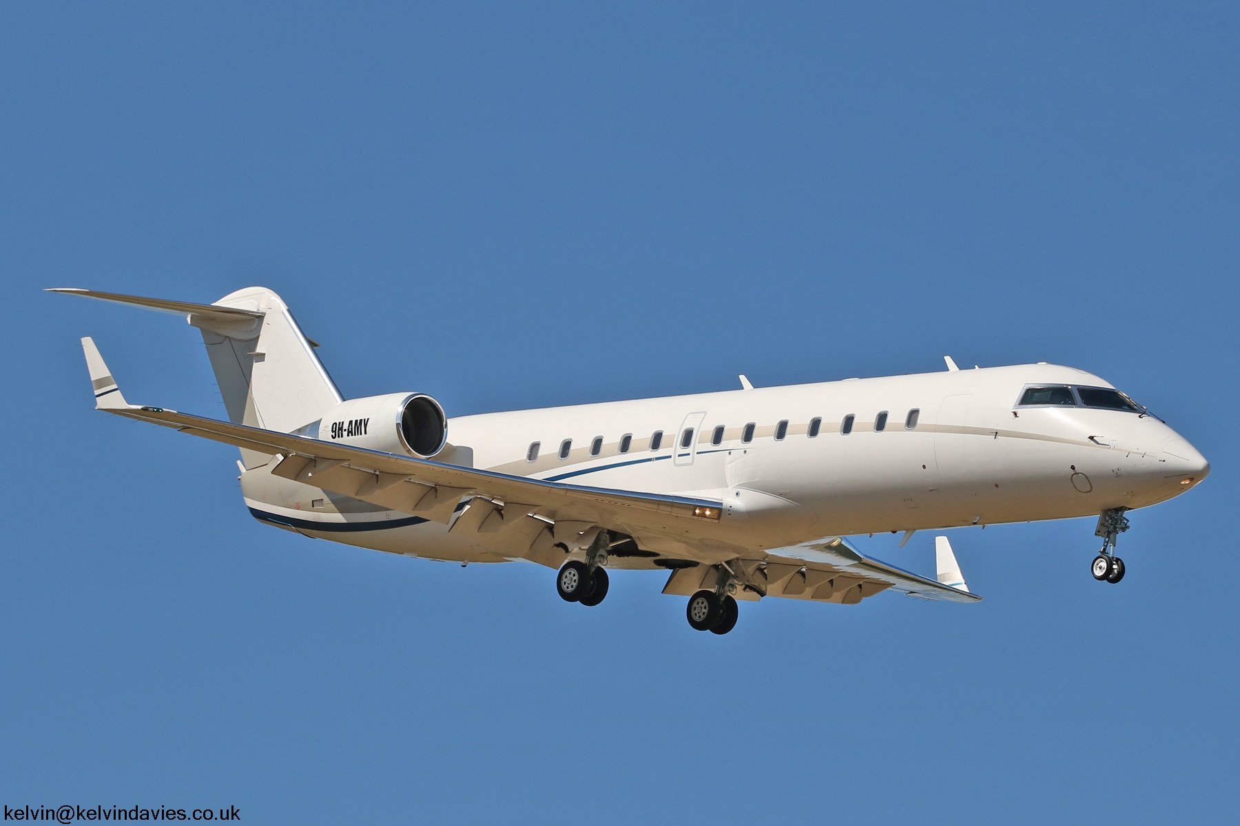 Air X Charter Challenger 850 9H-AMY