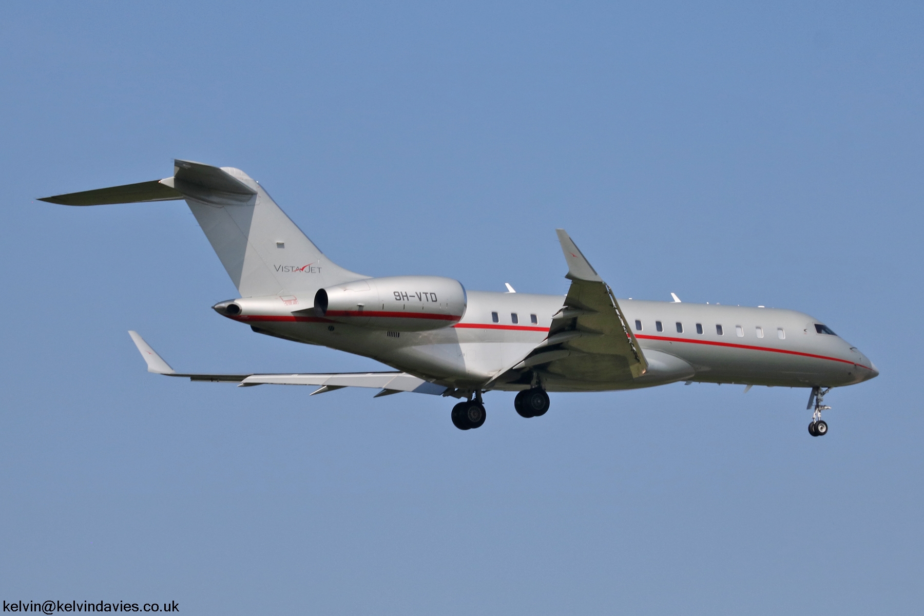 VistaJet Global 6000 9H-VTD