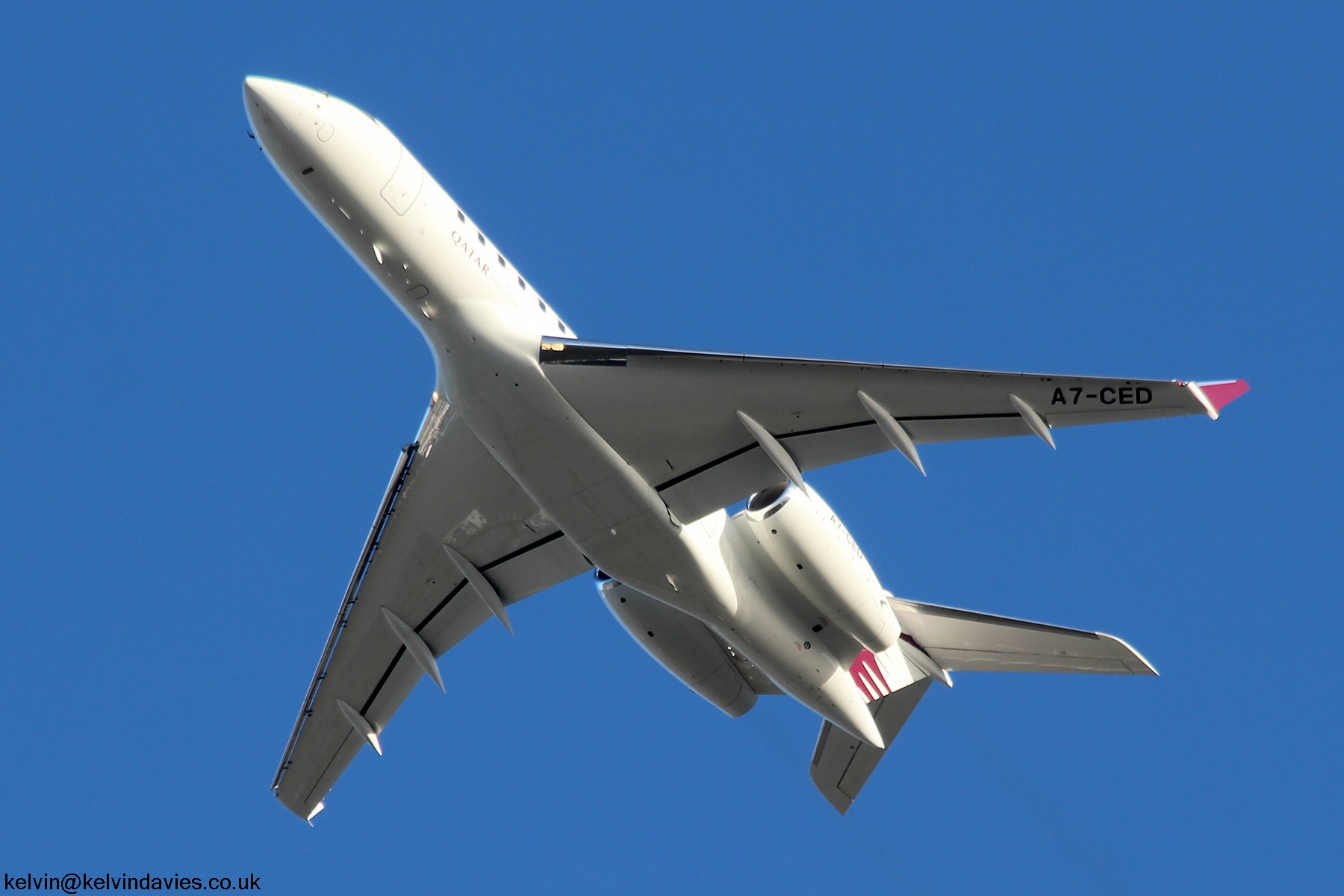 Qatar Executive Global 5000 A7-CED