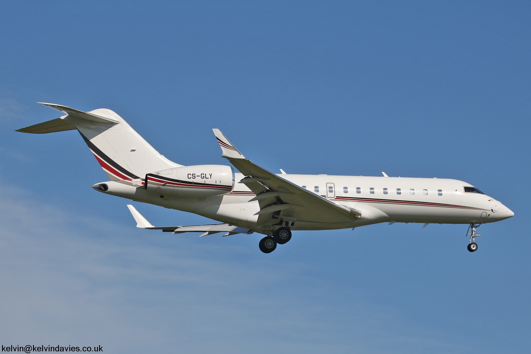 NetJets Europe Global 5000 CS-GLY