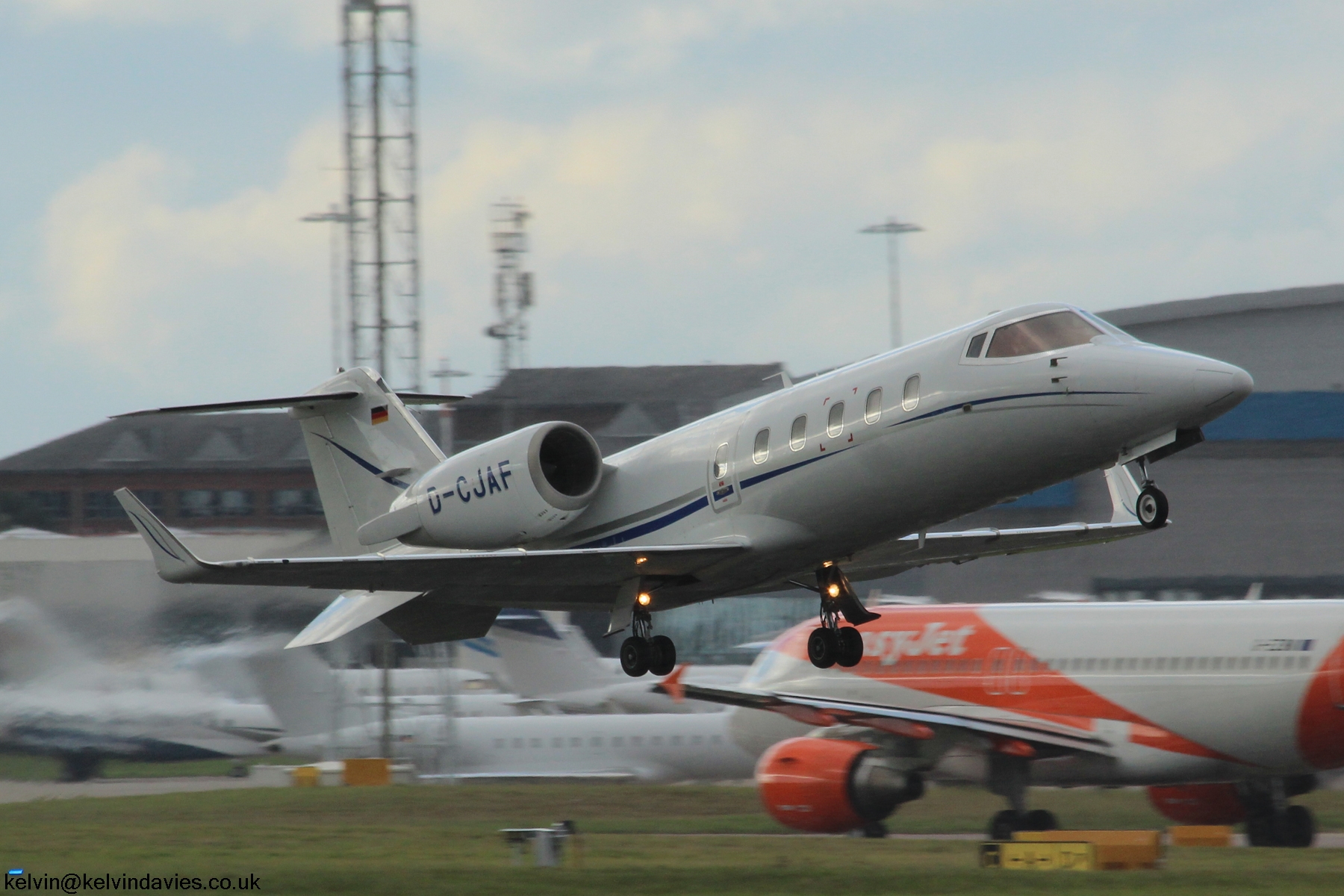 Learjet 60 D-CJAF