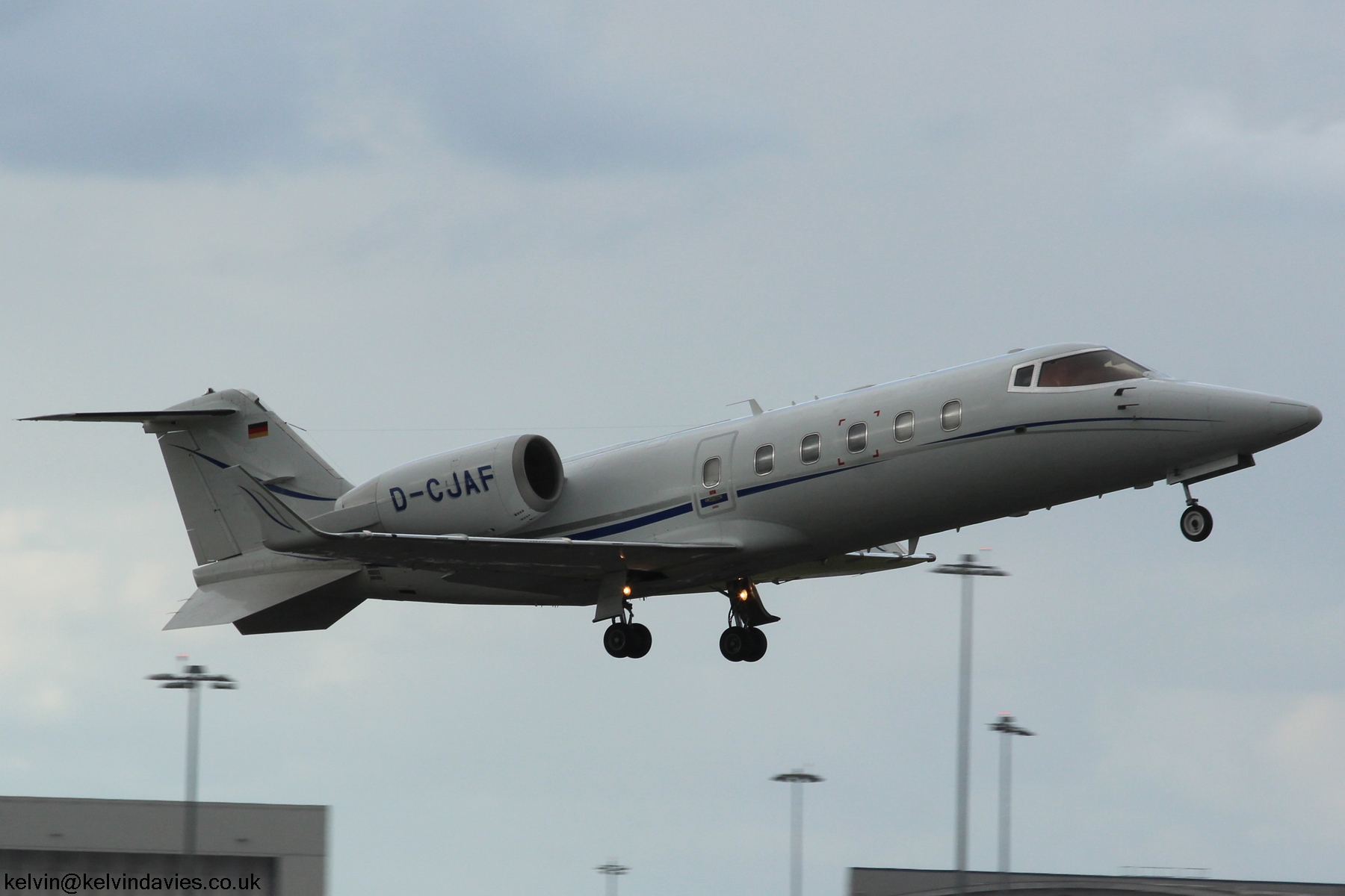 Learjet 60 D-CJAF