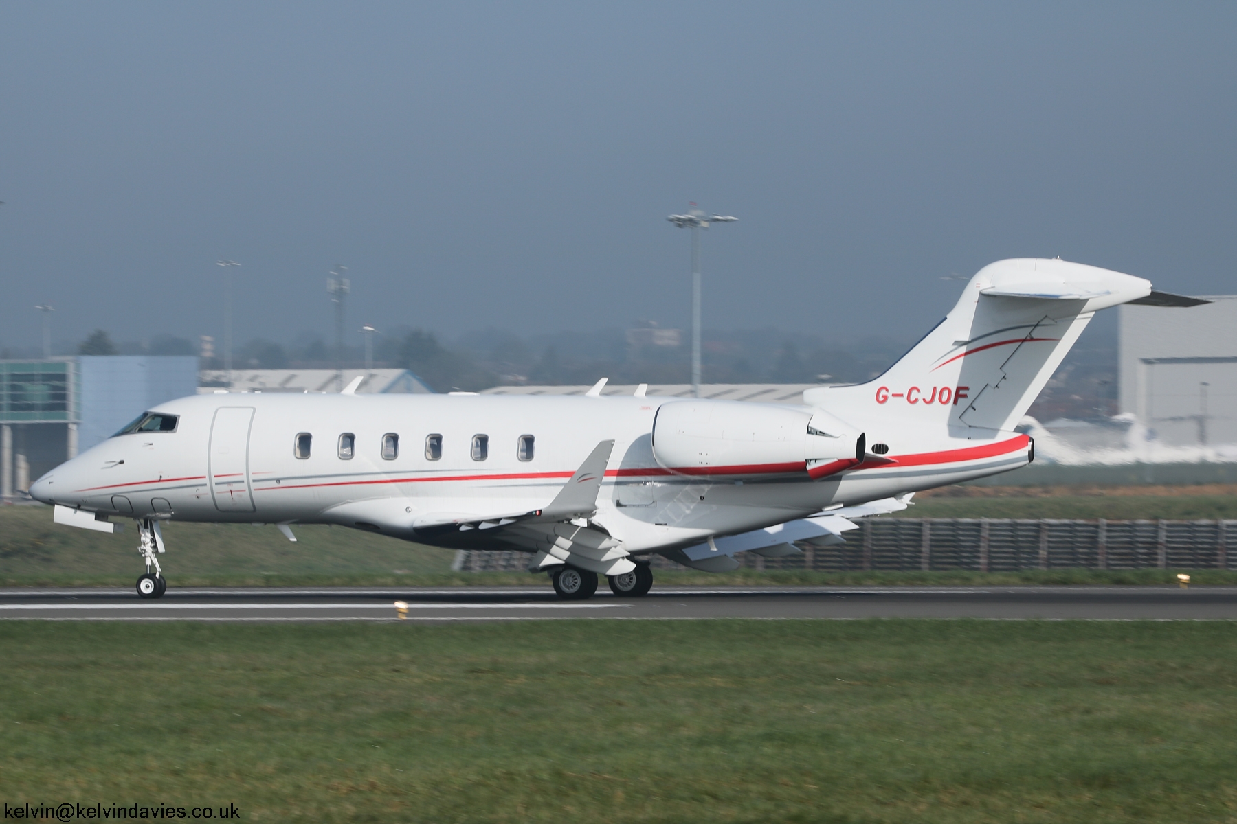 Air Charter Scotland Challenger 350 G-CJOF