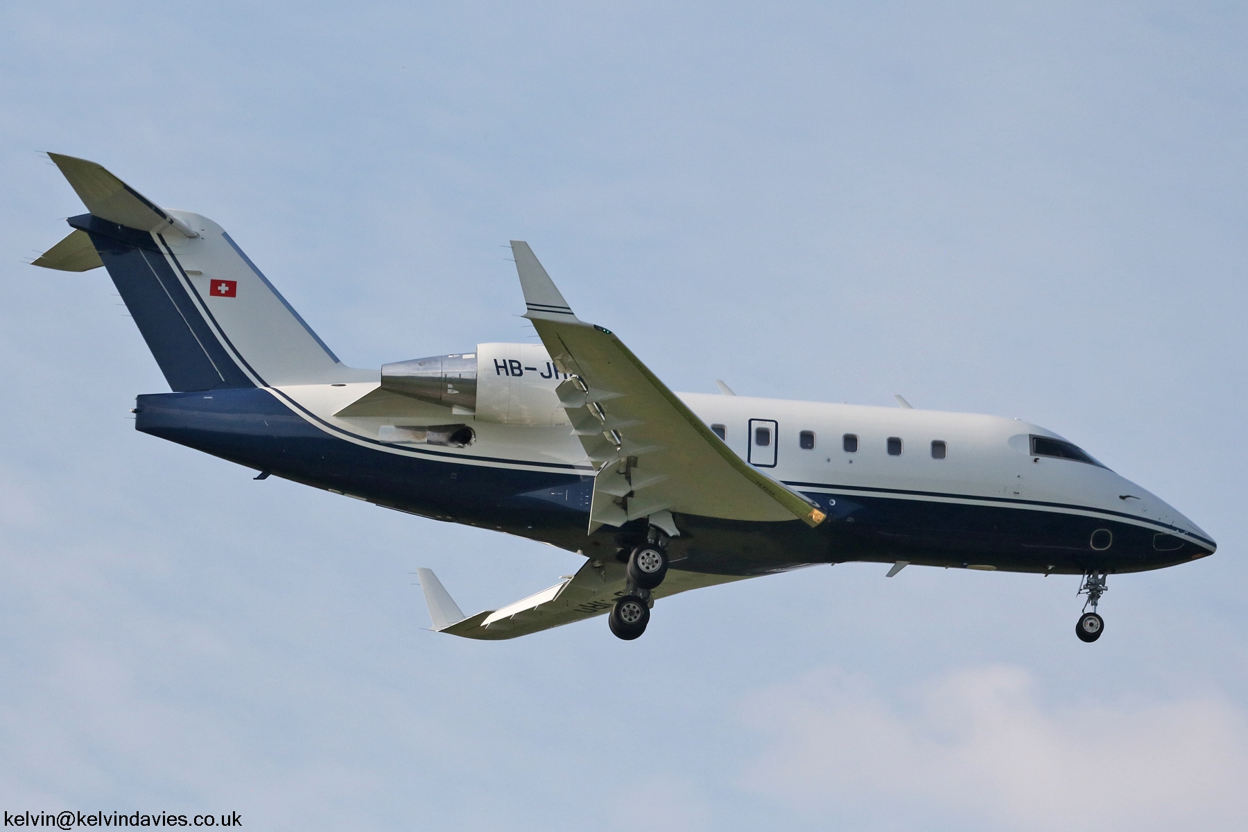 Albinati Aeronautics Challenger 604 HB-JRQ