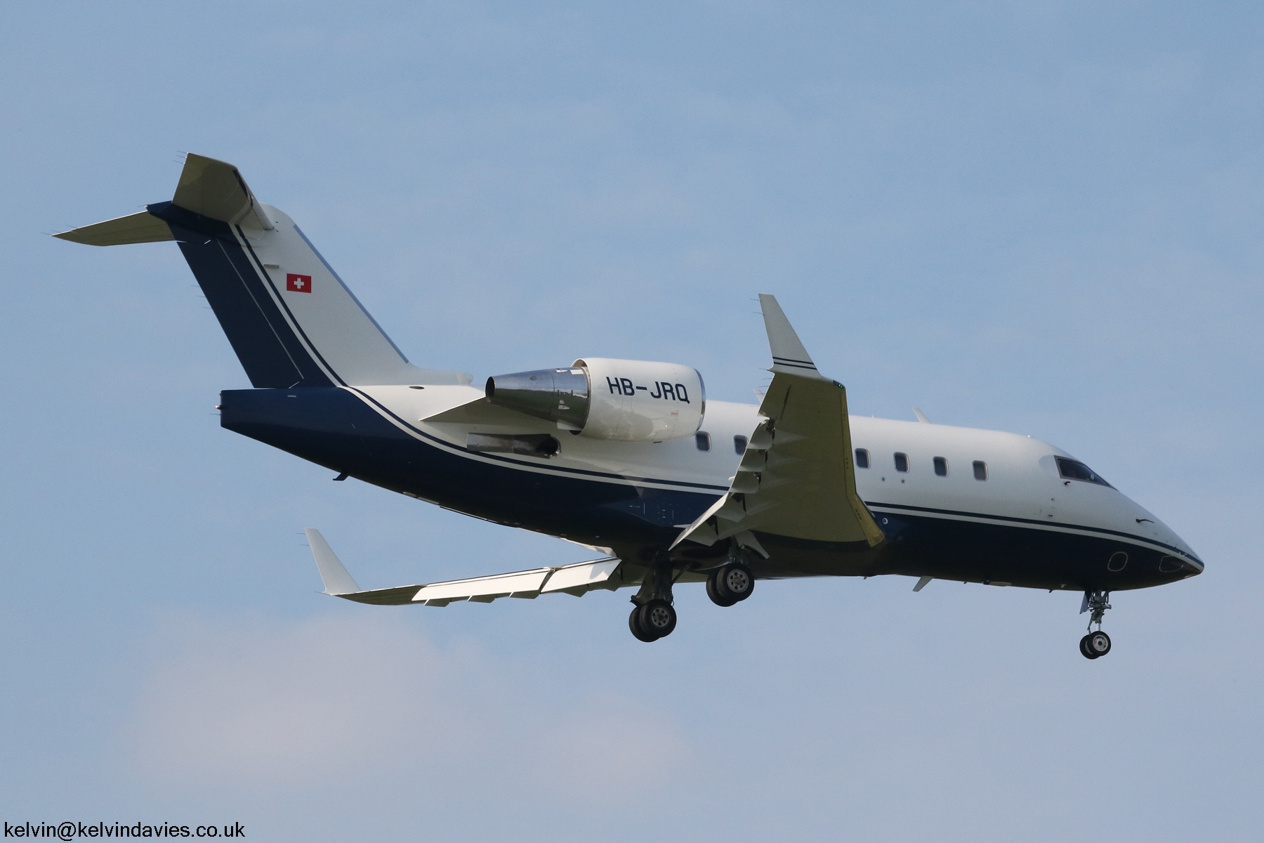 Albinati Aeronautics Challenger 604 HB-JRQ