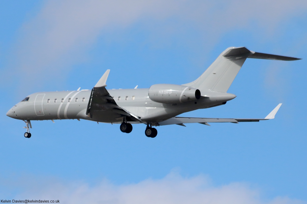 Cooper Burger LLC Bombardier Global Express N83WG