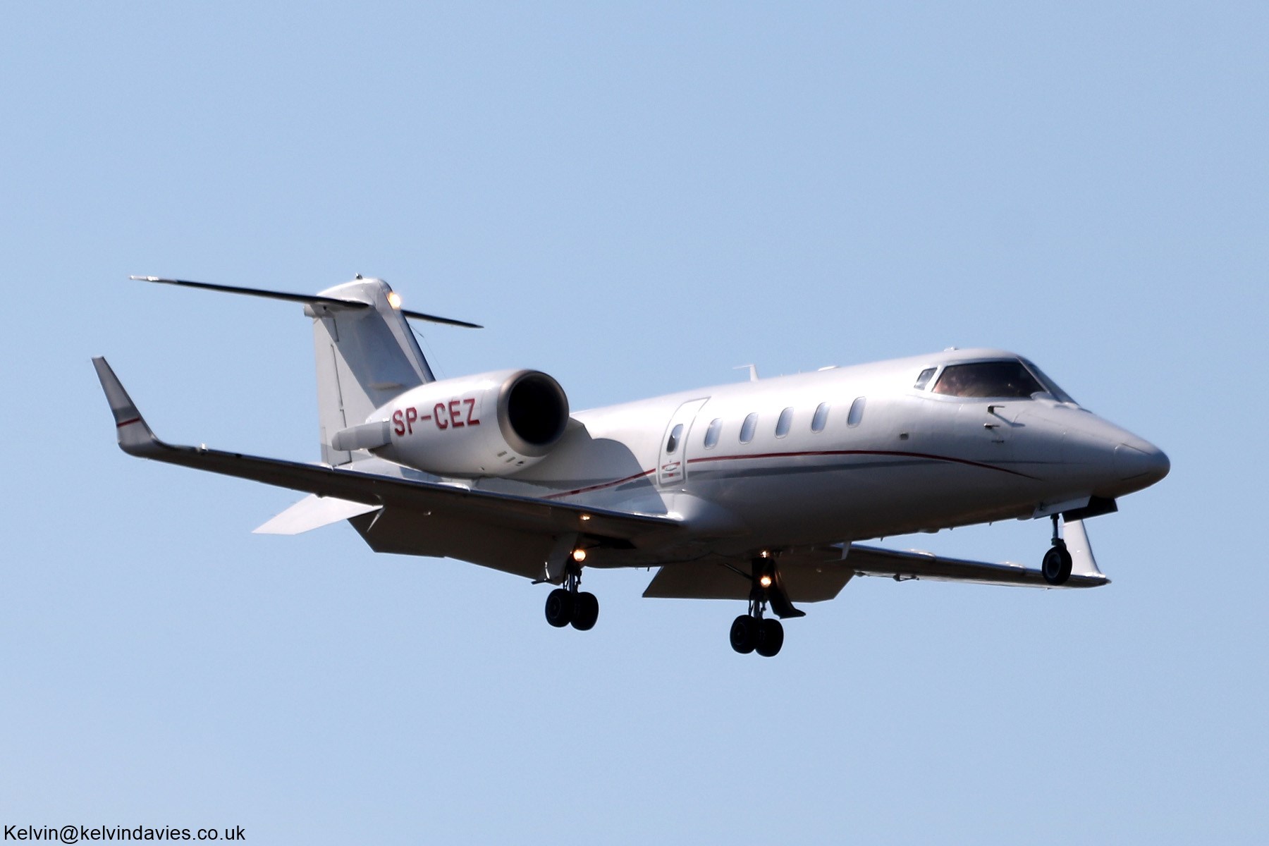 AMC Aviation Learjet 60 SP-CEZ