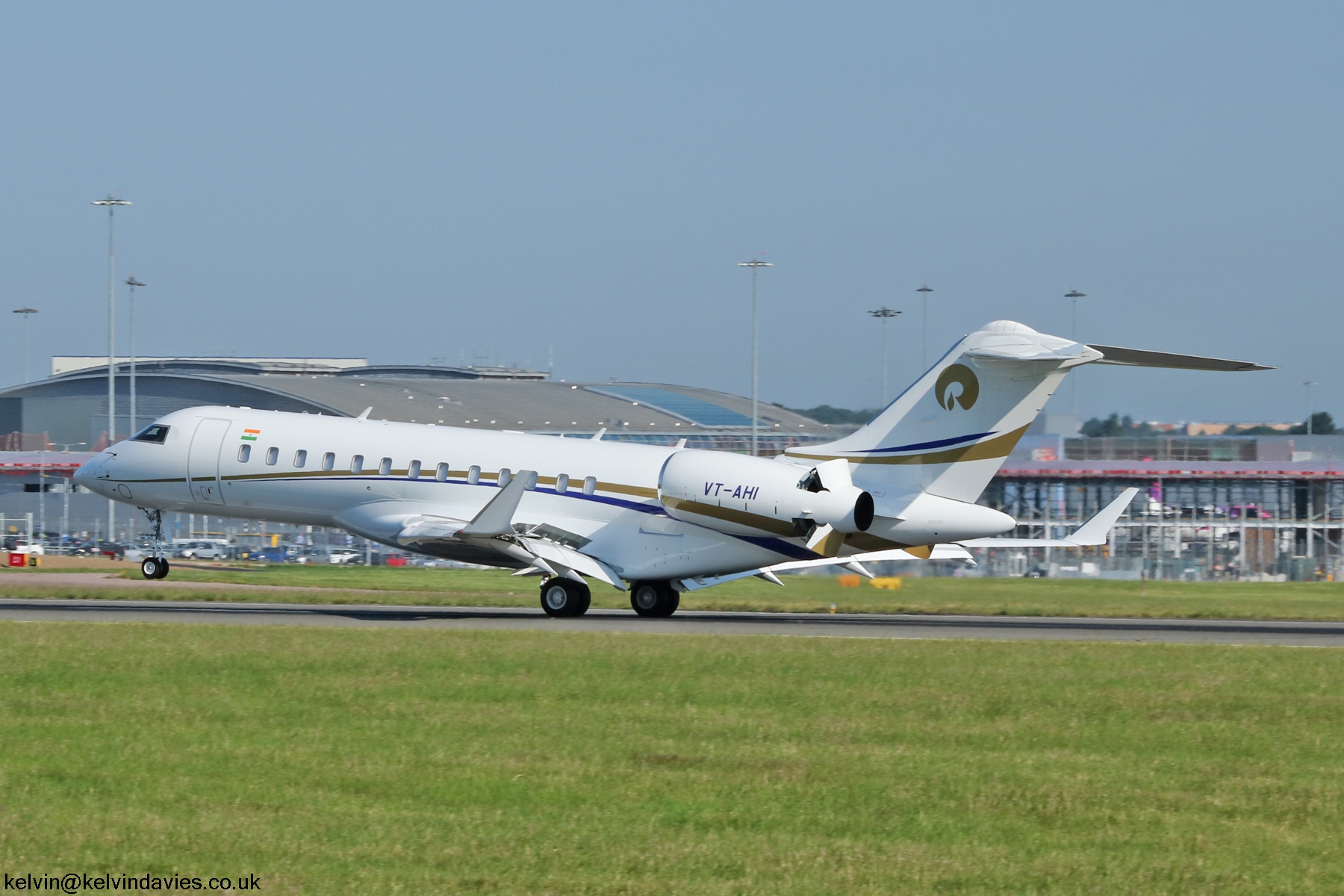 Reliance Trans & Travel Global 6000 VT-AHI