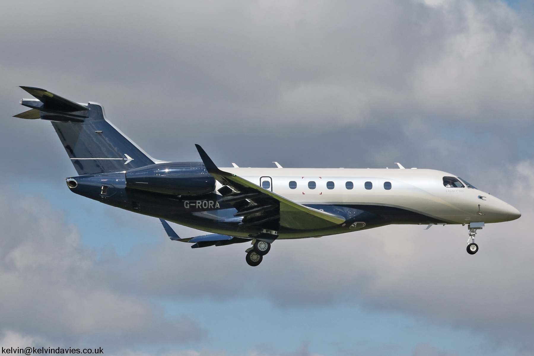 Centreline Air Charter Legacy 500 G-RORA