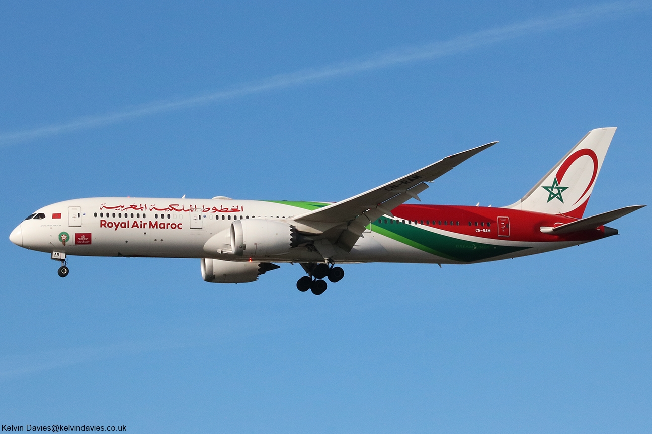 Royal Air Maroc 787 CN-RAM